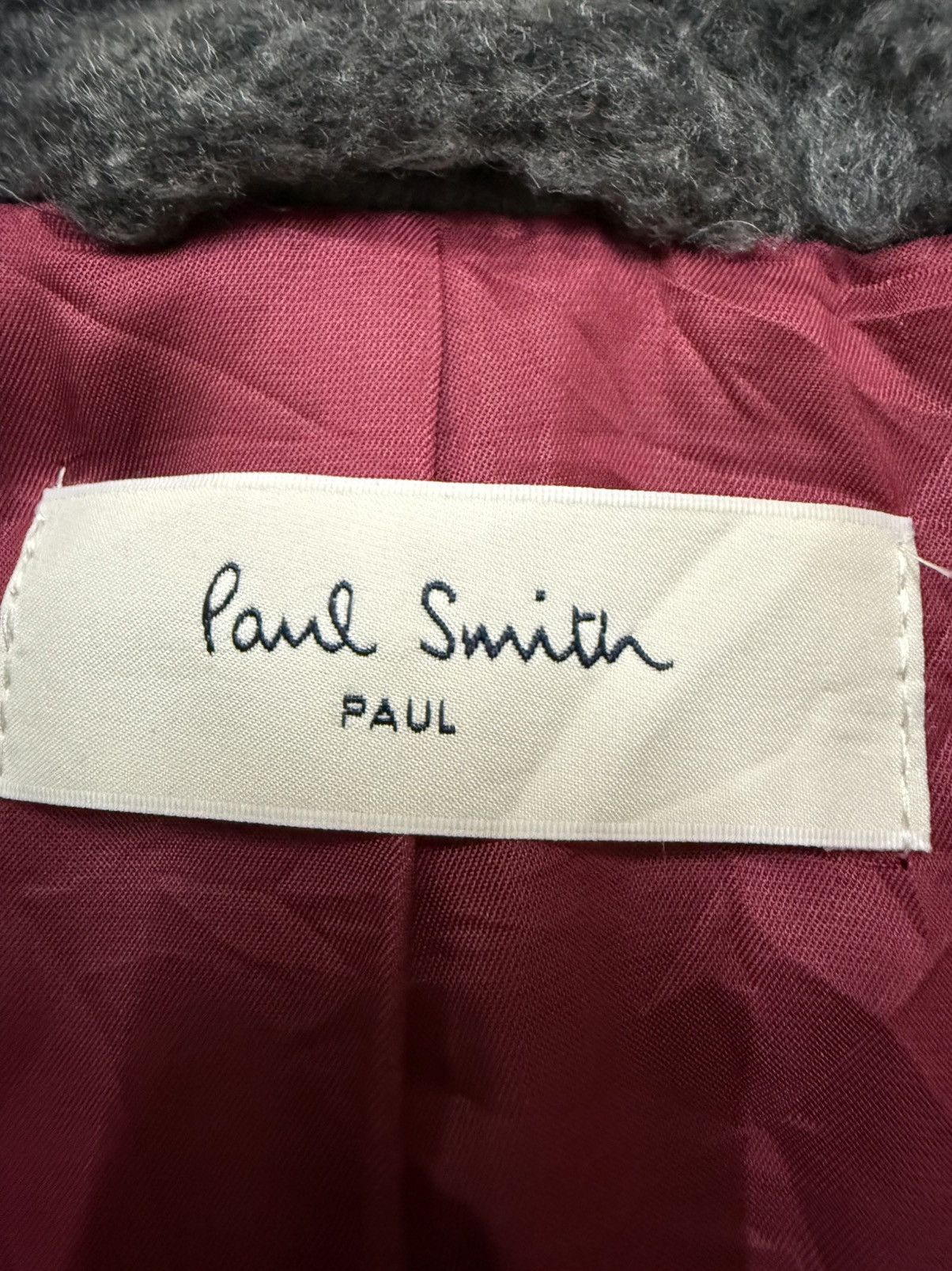 Paul Smith PAUL SMITCH MOHAIR WOOL DUFFLE COAT HOODIE Size S / US 4 / IT 40 - 8 Thumbnail