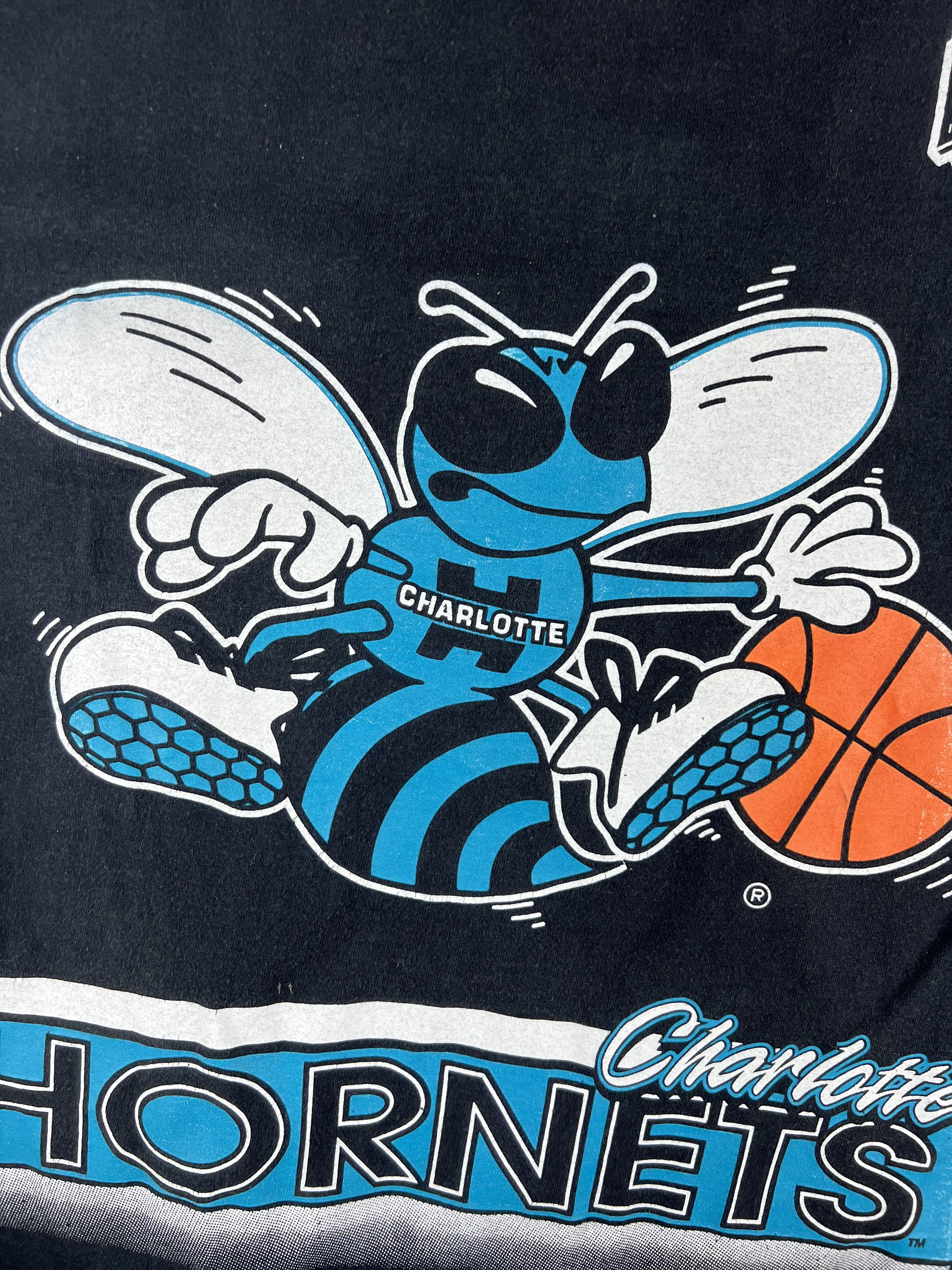 NBA × Vintage Vintage NBA Charlotte Hornets Rare Size US L / EU 52-54 / 3 - 4 Thumbnail