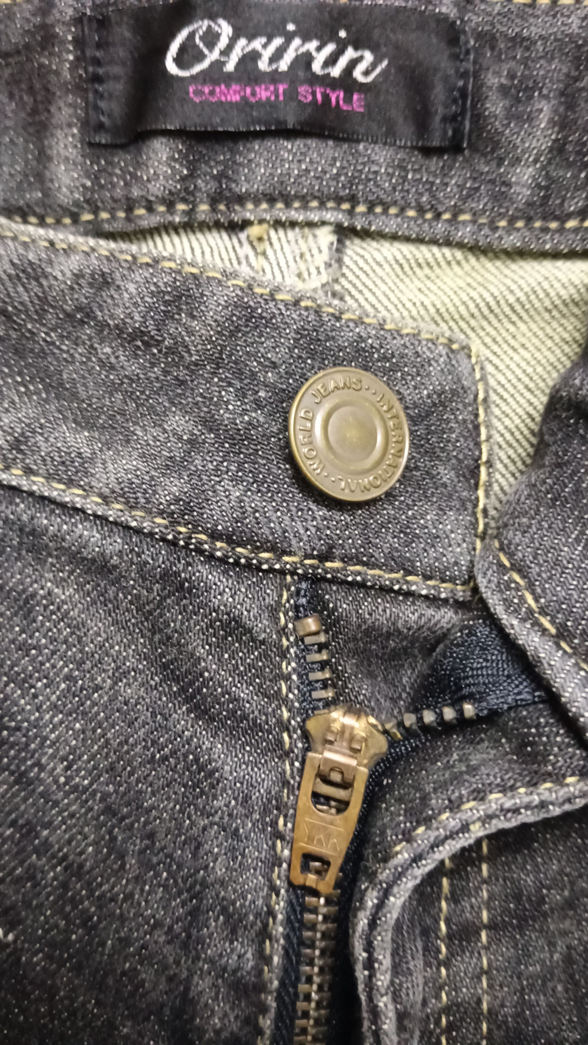 If Six Was Nine Oririn Low Rise Skinny Punk Flare Jeans Size US 28 / EU 44 - 11 Thumbnail
