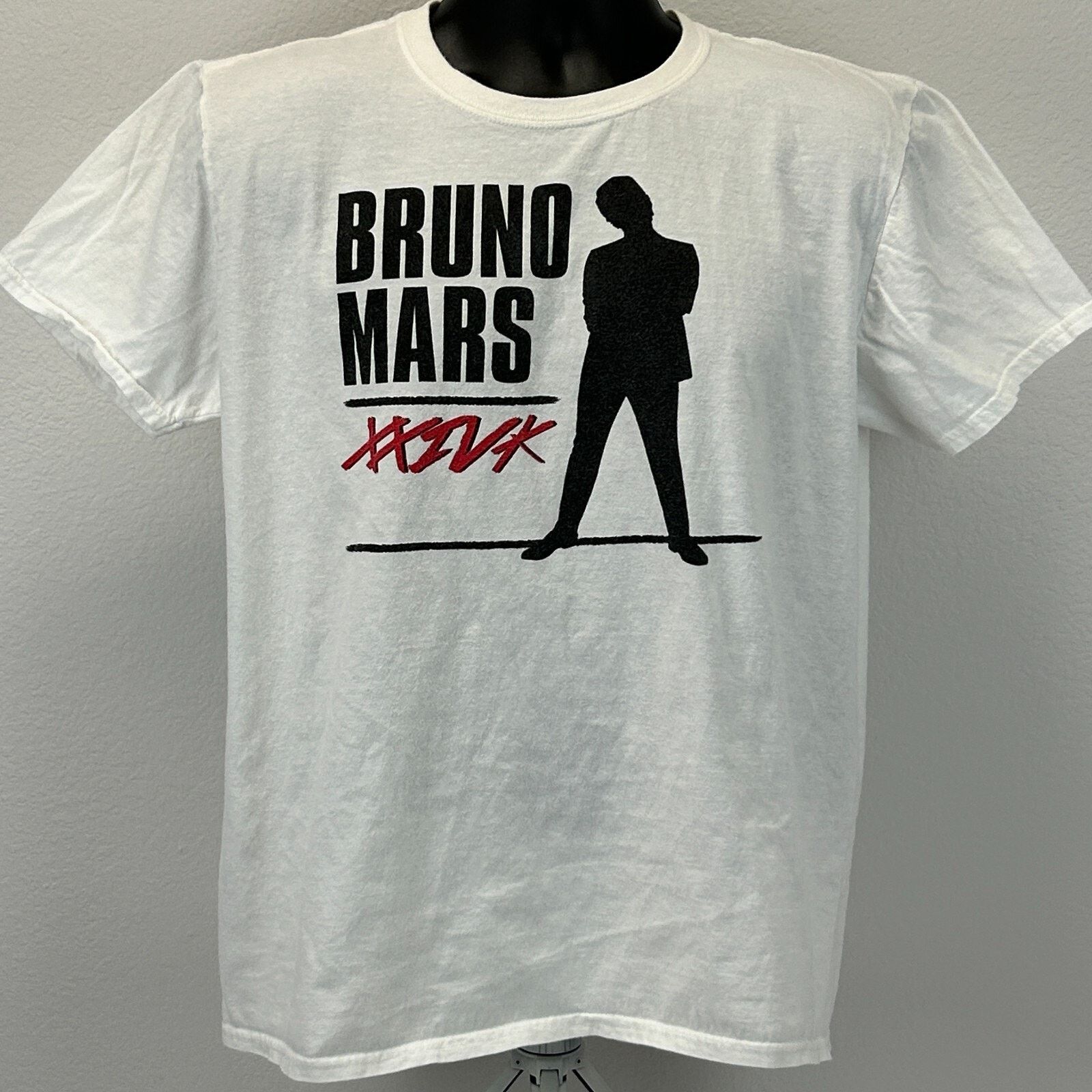 Gildan Bruno Mars 24K Magic World Tour T Shirt Mens L Large Size US L / EU 52-54 / 3 - 2 Thumbnail