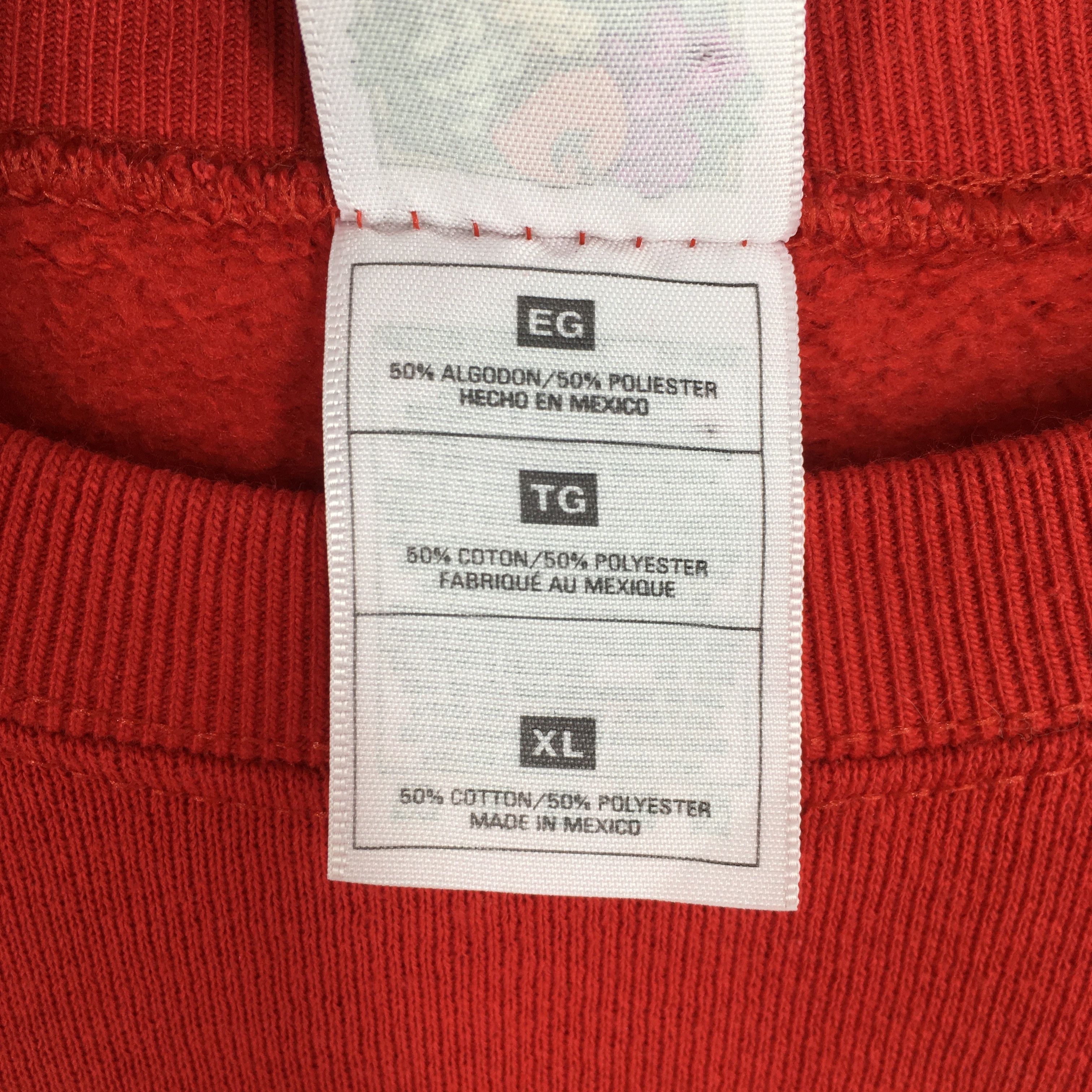 NCAA × Vintage Vintage Ohio State Buckeyes Red Sweatshirt XLarge Size US XL / EU 56 / 4 - 6 Thumbnail