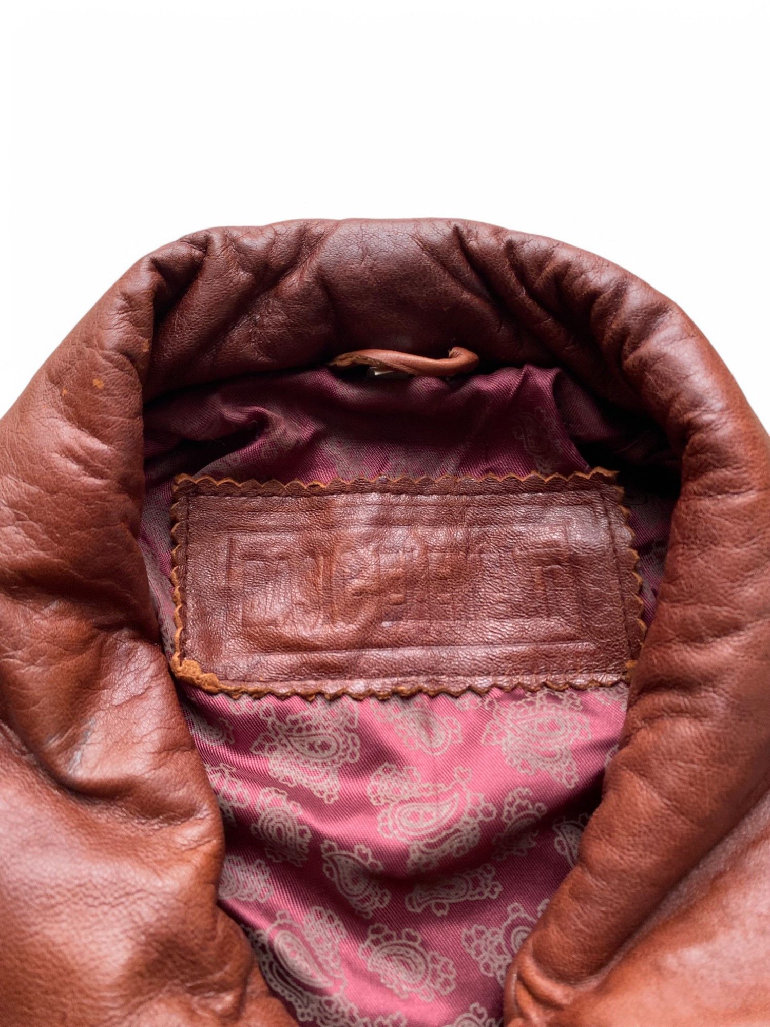 Genuine Leather Vintage Leather jacket Bomber Basic Element Size US XL / EU 56 / 4 - 7 Thumbnail