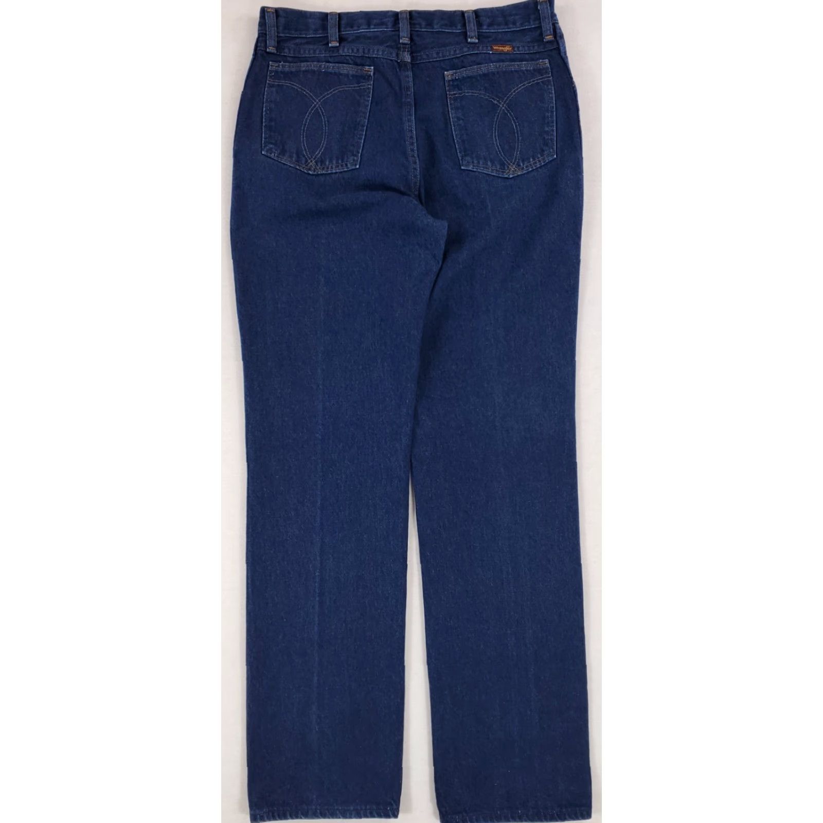 Wrangler VINTAGE Wrangler Jeans 85223PW Bootcut Blue Men 32x33.5 Inseam 33.5 Jeans Mens 70s 80s Style Size US 32 / EU 48 - 4 Thumbnail