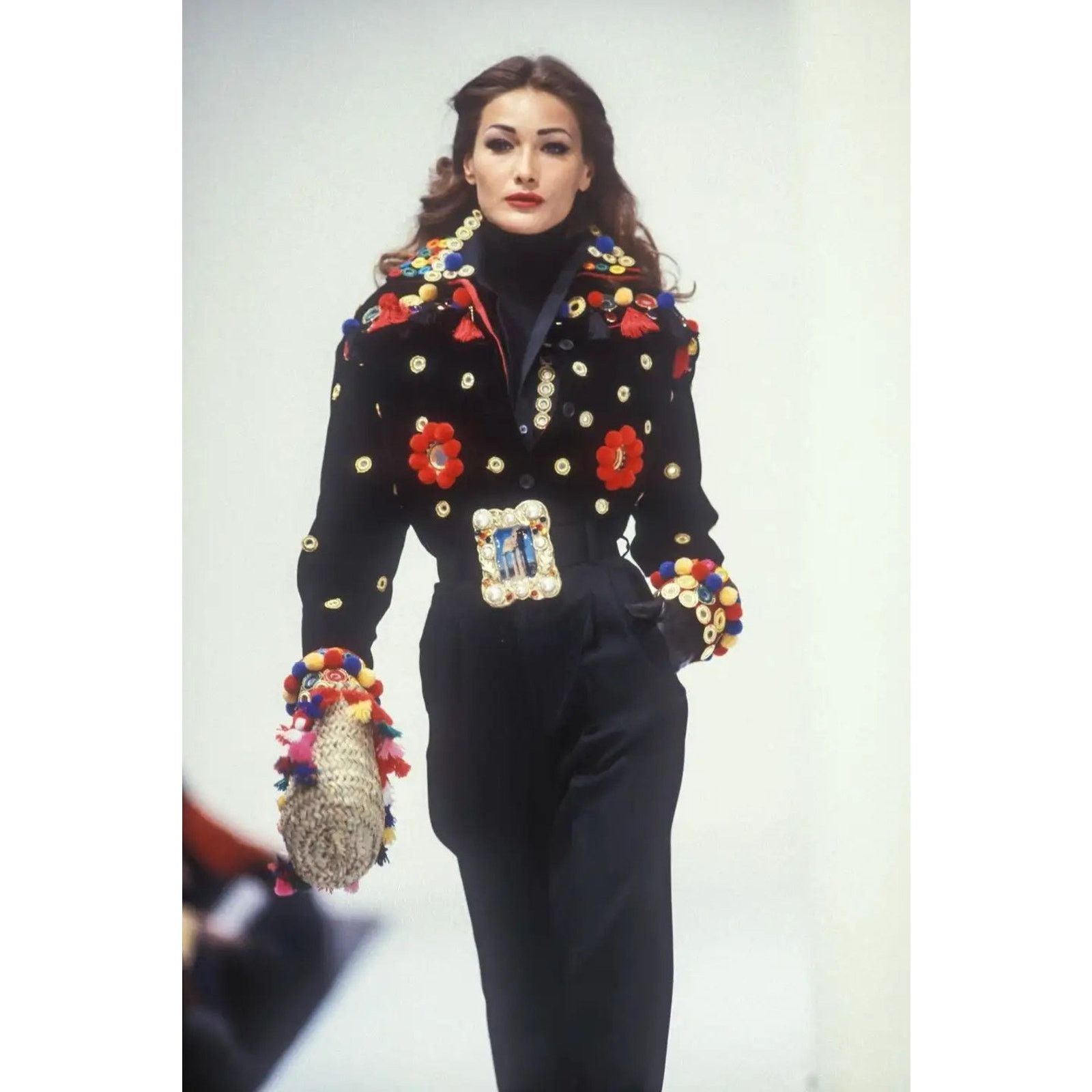 Dolce & Gabbana A/W1992 Dolce & Gabbana documented runway mirrors blazer Size S / US 4 / IT 40 - 4 Thumbnail