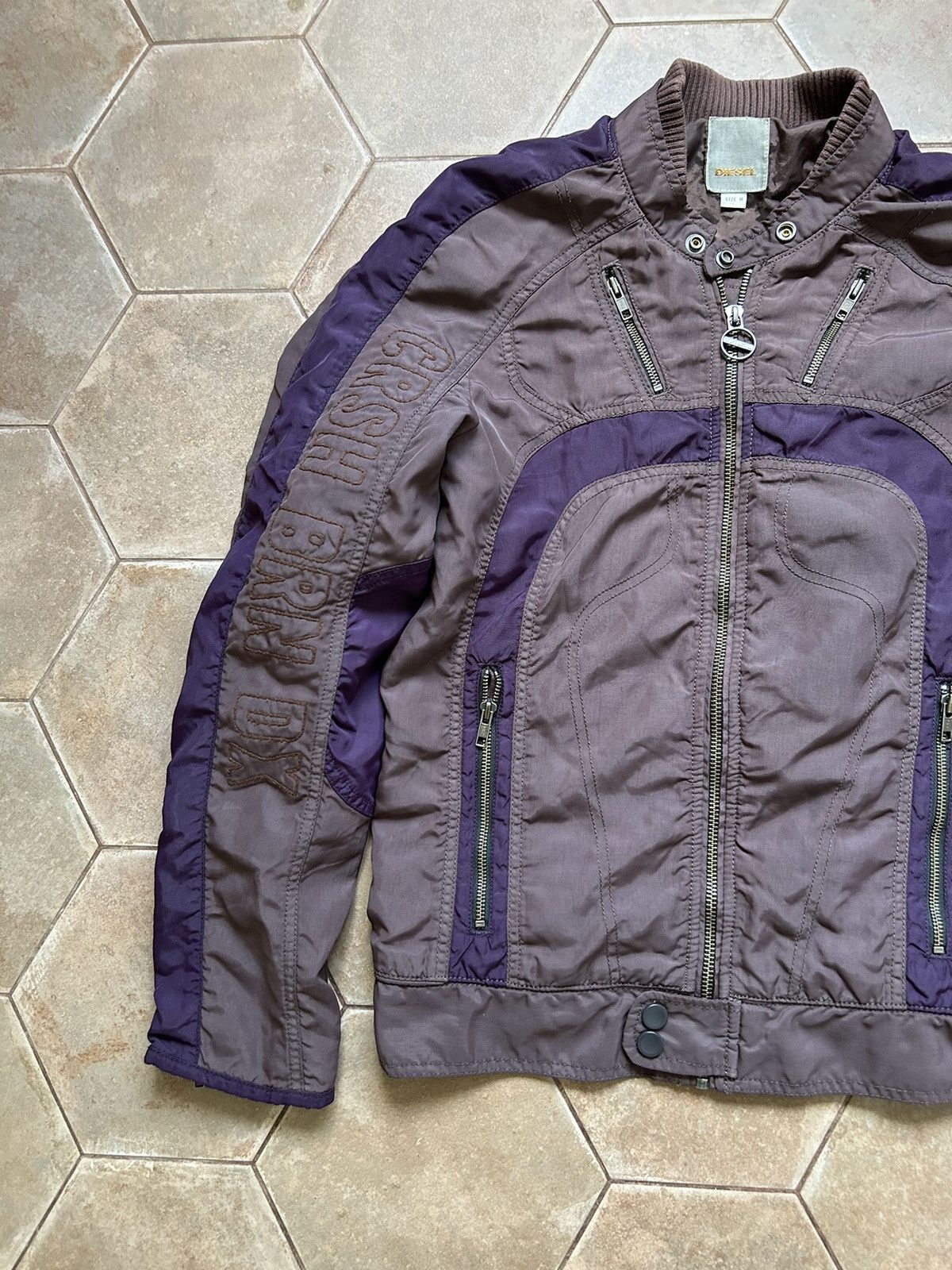 Diesel × Vintage Vintage Diesel Jacket Velvet Corduroy Retro Hype Y2K Size US M / EU 48-50 / 2 - 4 Thumbnail