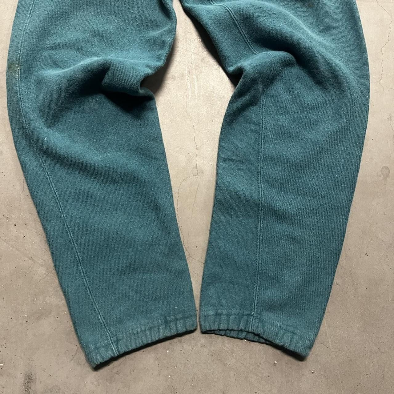 Champion Vintage Y2K/2000s Teal Champion Essential Sweatpants! Size US 32 / EU 48 - 4 Thumbnail