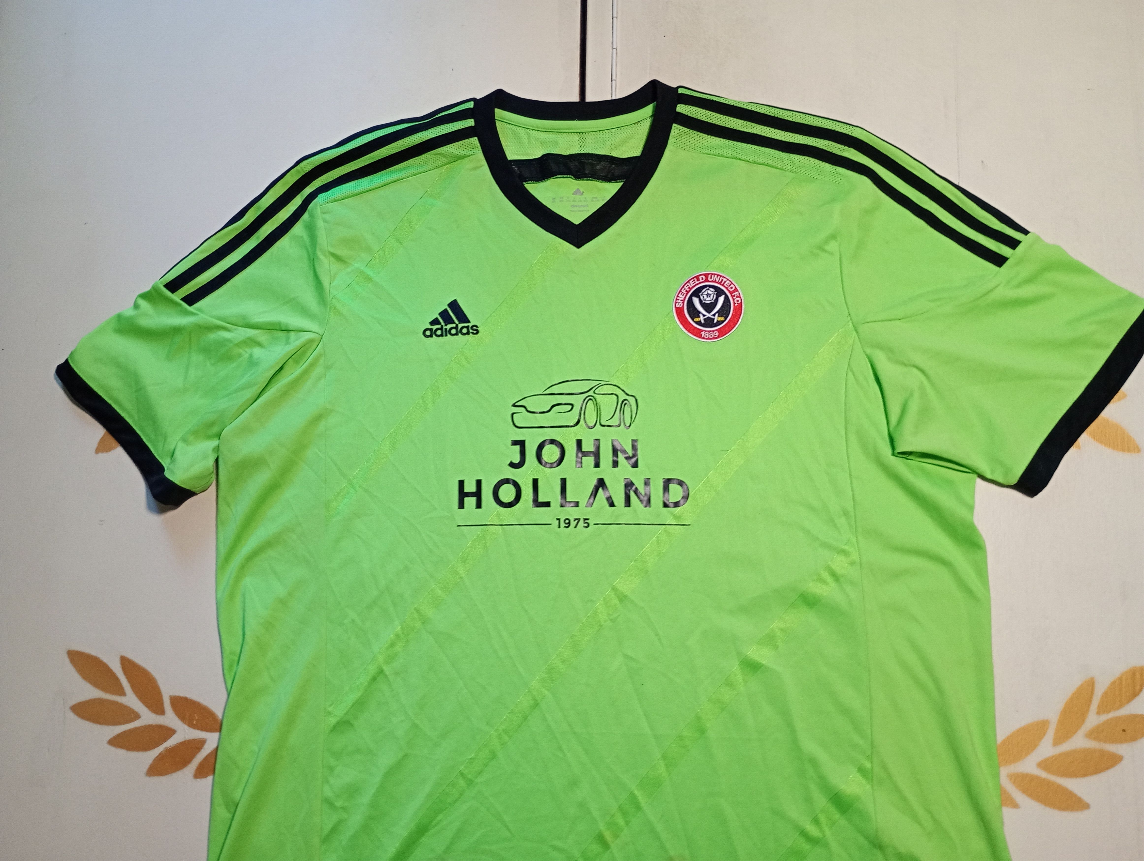 Adidas Adidas Sheffield United FC Away Jersey 2015-2016 Size US XXL / EU 58 / 5 - 3 Thumbnail