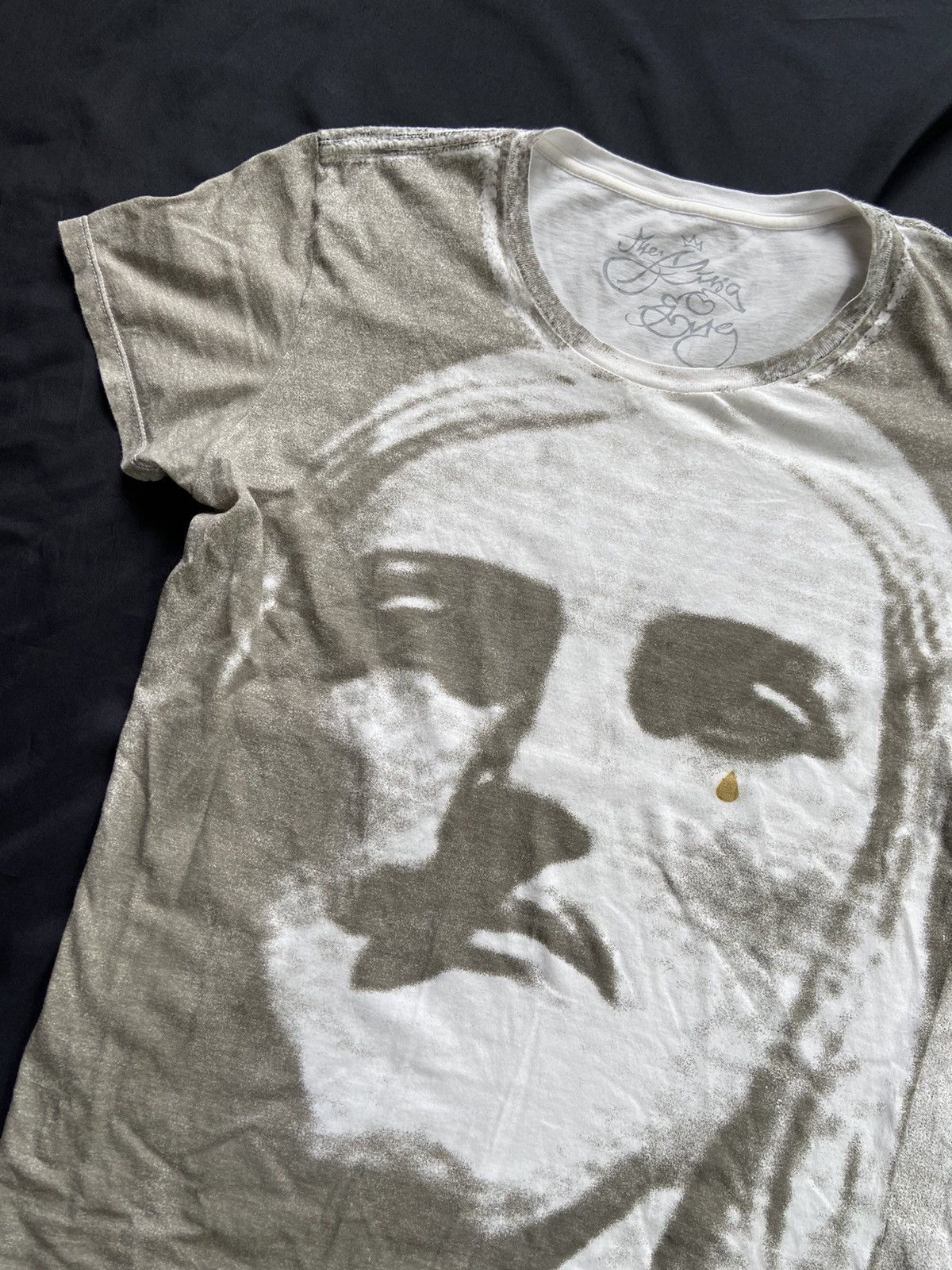 Japanese Brand SAD BOY THE KING & EYE ALL OVER TEE Size US M / EU 48-50 / 2 - 2 Thumbnail
