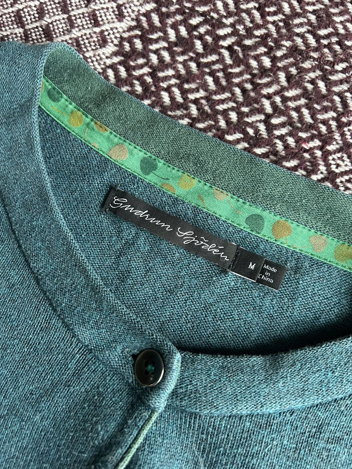 Japanese Brand Gurdun Sjoden Luxury Cardigan Button Ups Size M Size M / US 6-8 / IT 42-44 - 3 Thumbnail