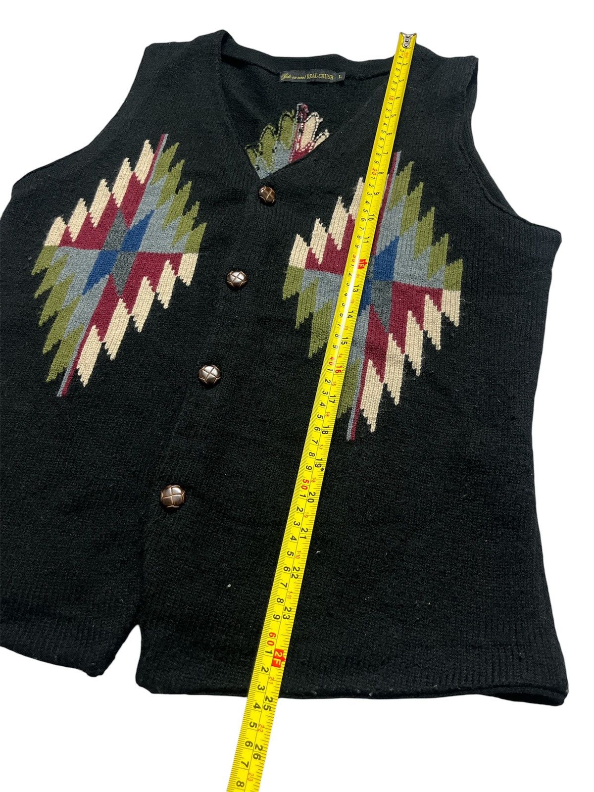 Native VINTAGE NATIVE NAVAJO VEST by REAL CRUSH Size US L / EU 52-54 / 3 - 8 Thumbnail
