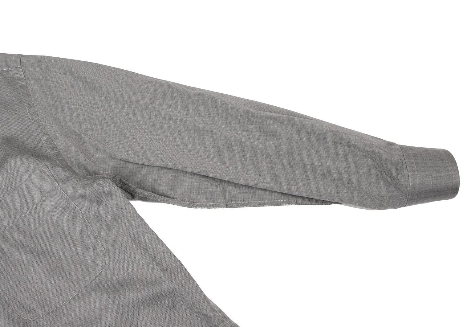 Armani Collezioni Snap Button-Down Shirt in Gray Size 38 Size US XXS / EU 40 - 10 Thumbnail