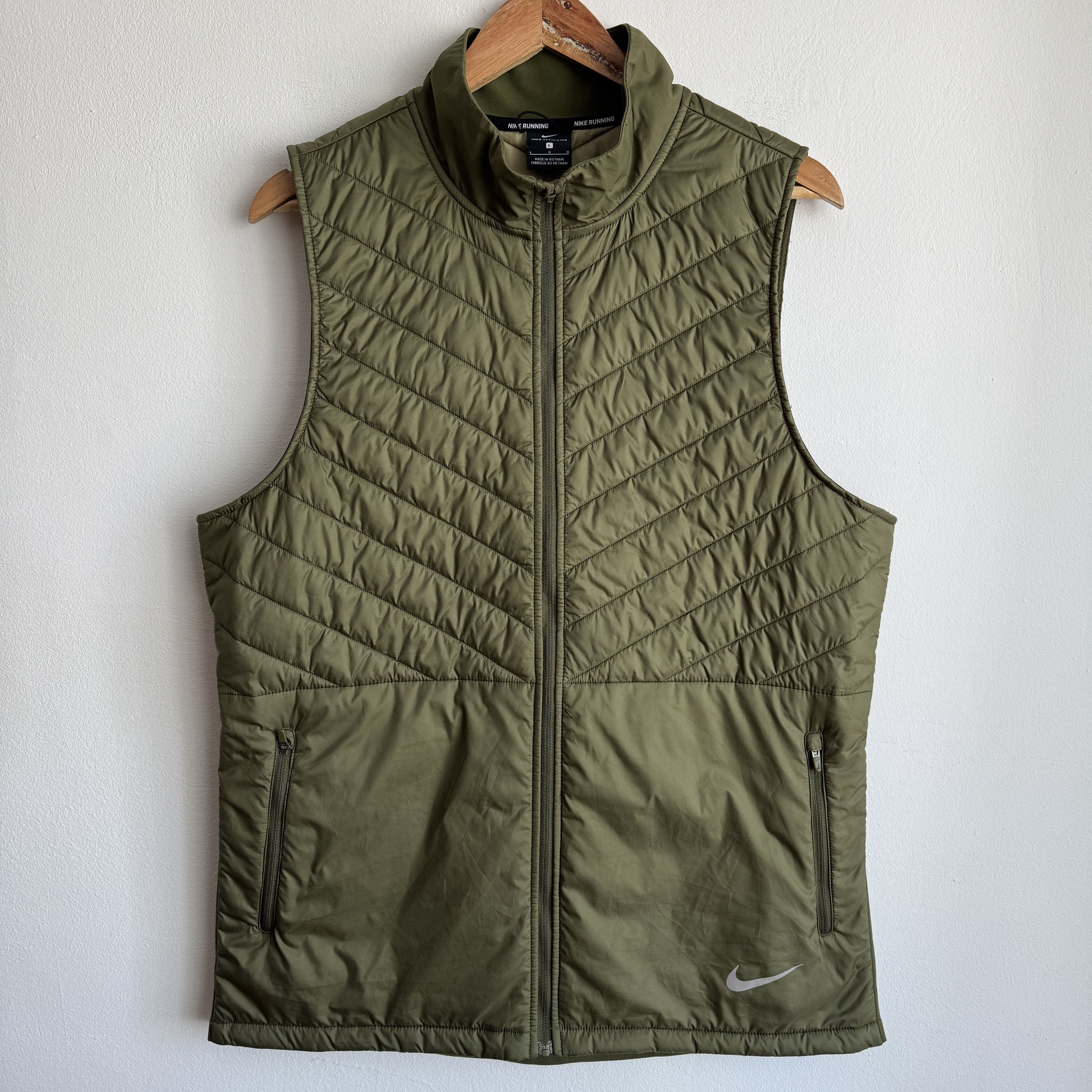 Nike Share Nike Aerolayer Running Gilet Vest Mens L Size US L / EU 52-54 / 3 - 1 Thumbnail