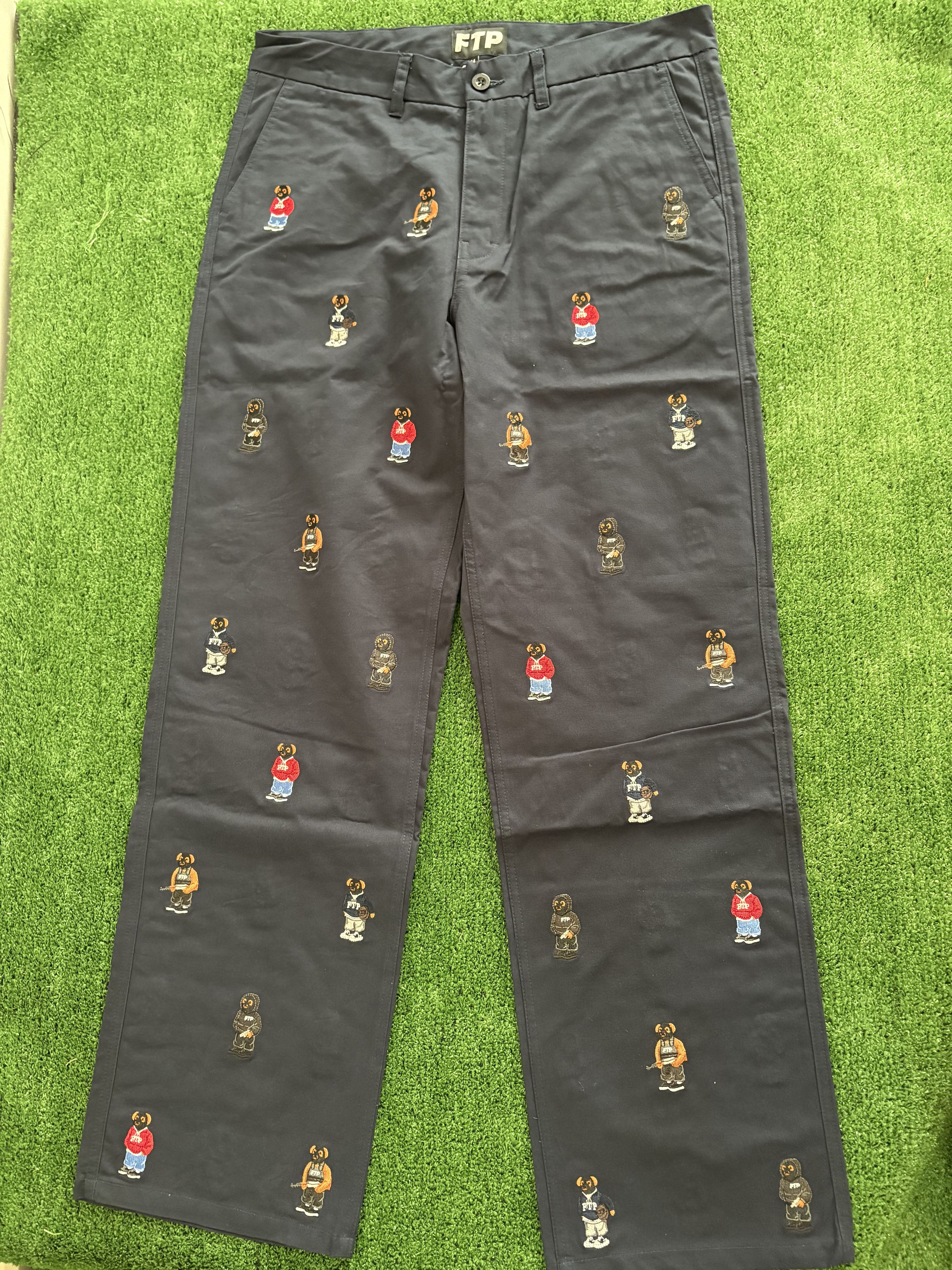 Fuck The Population FTP Bear Chino Pant Size US 34 / EU 50 - 5 Thumbnail