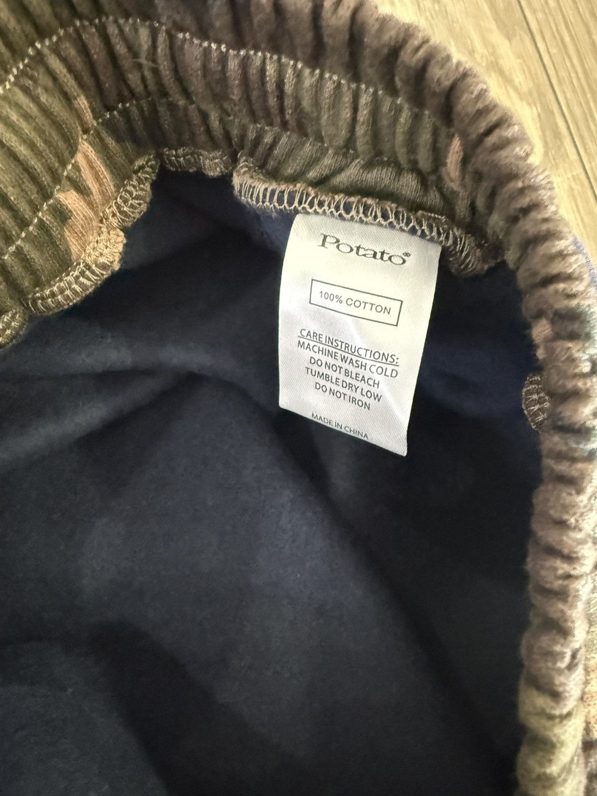 Imran Potato ‼️ Imran POTATO Cargo Color-block Sweat Pants Camo Large ‼️ Size US 34 / EU 50 - 7 Thumbnail