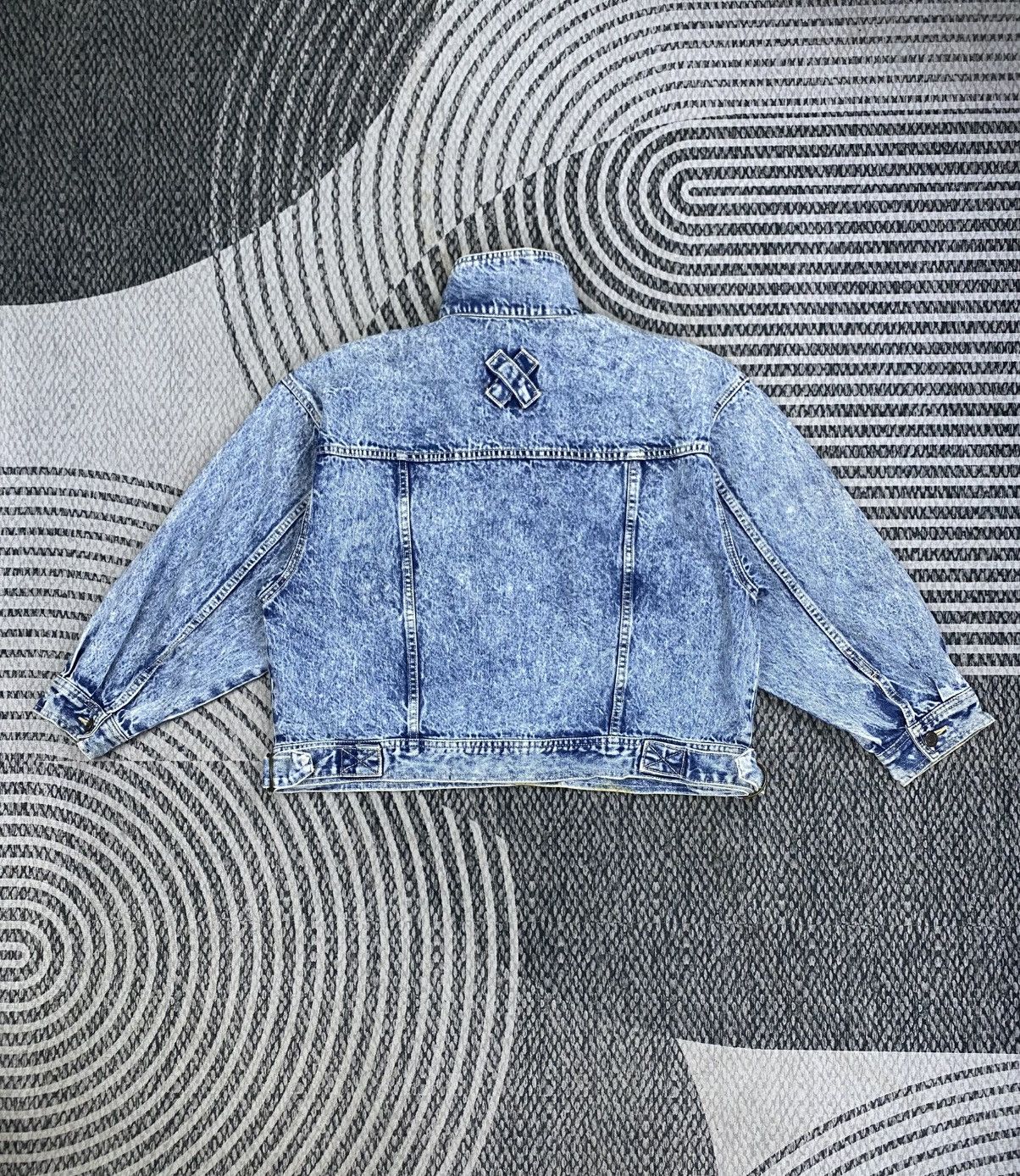 Japanese Brand Vintage Bell Scott Blue Washed Baggy Trucker Denim Jacket Size M / US 6-8 / IT 42-44 - 2 Thumbnail