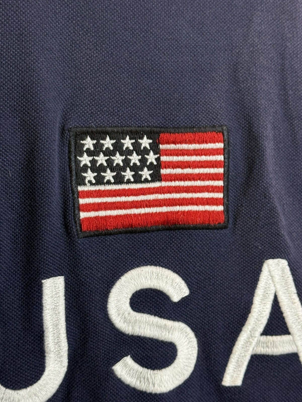 Polo Ralph Lauren 🇺🇸 Polo Ralph Laurent USA 🇺🇸 big logo polo T-shirt tee Size US L / EU 52-54 / 3 - 11 Thumbnail