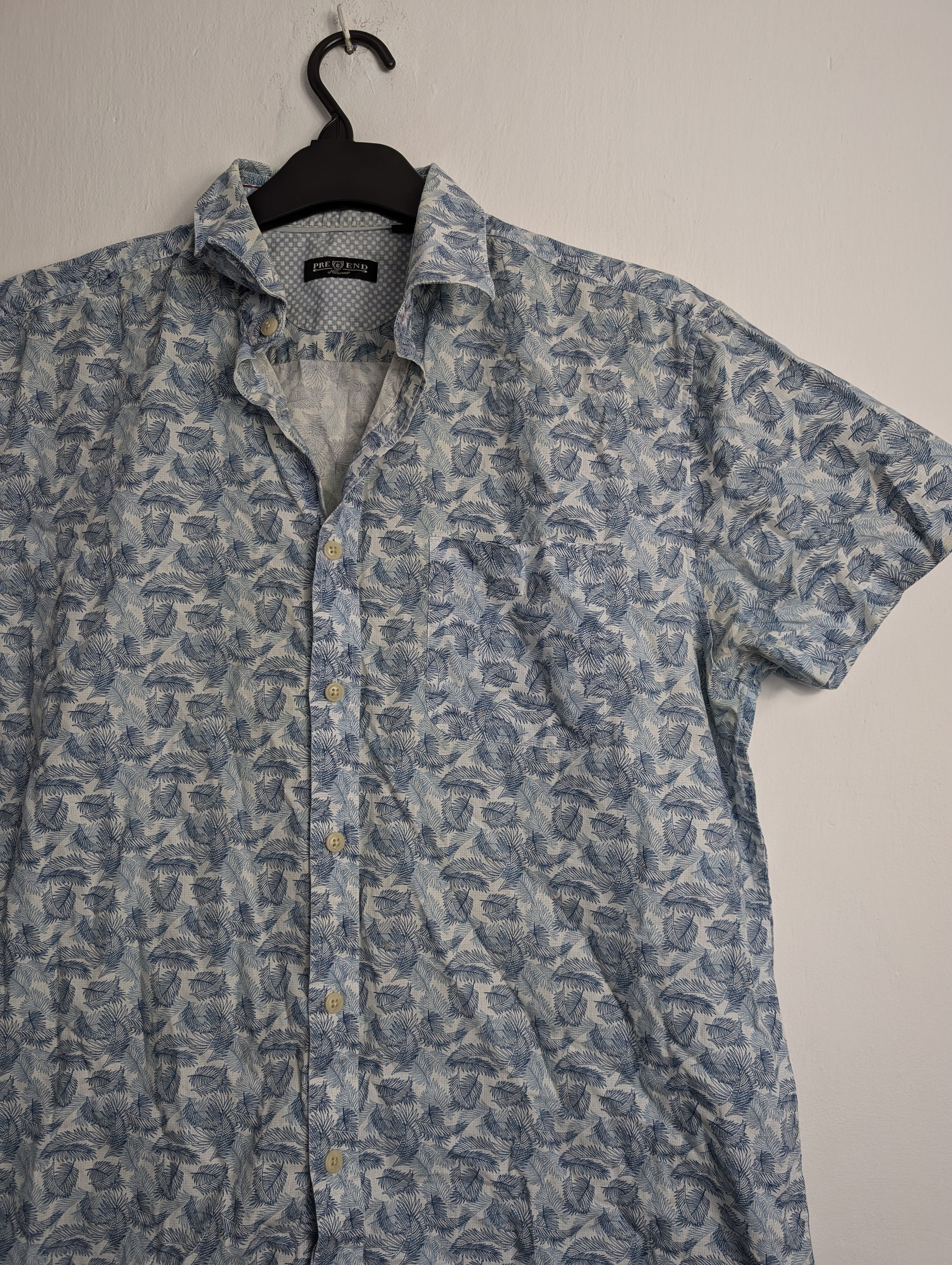 Vintage Vintage Y2K Hawaiian Shirt - Summer Floral Palm Tree Print Size US L / EU 52-54 / 3 - 2 Thumbnail