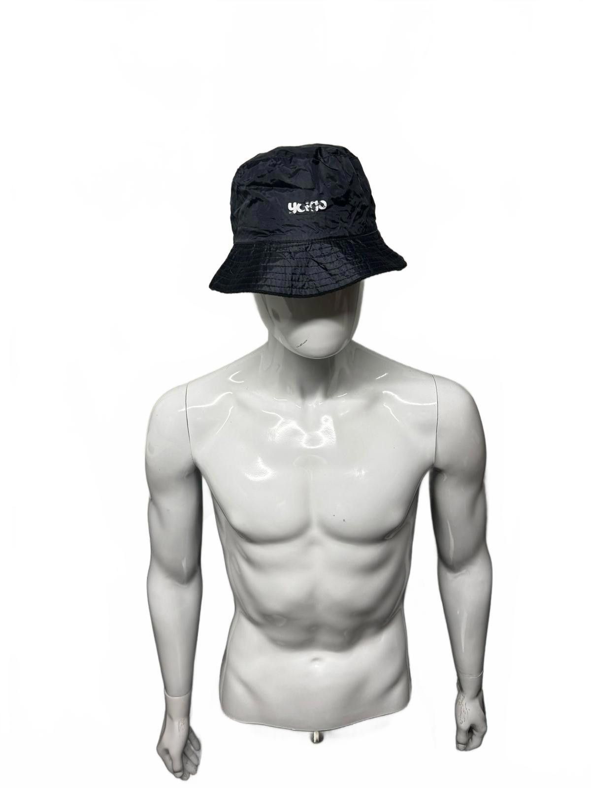 Unknown London Stylish Black Bucket Hat Size ONE SIZE - 2 Thumbnail