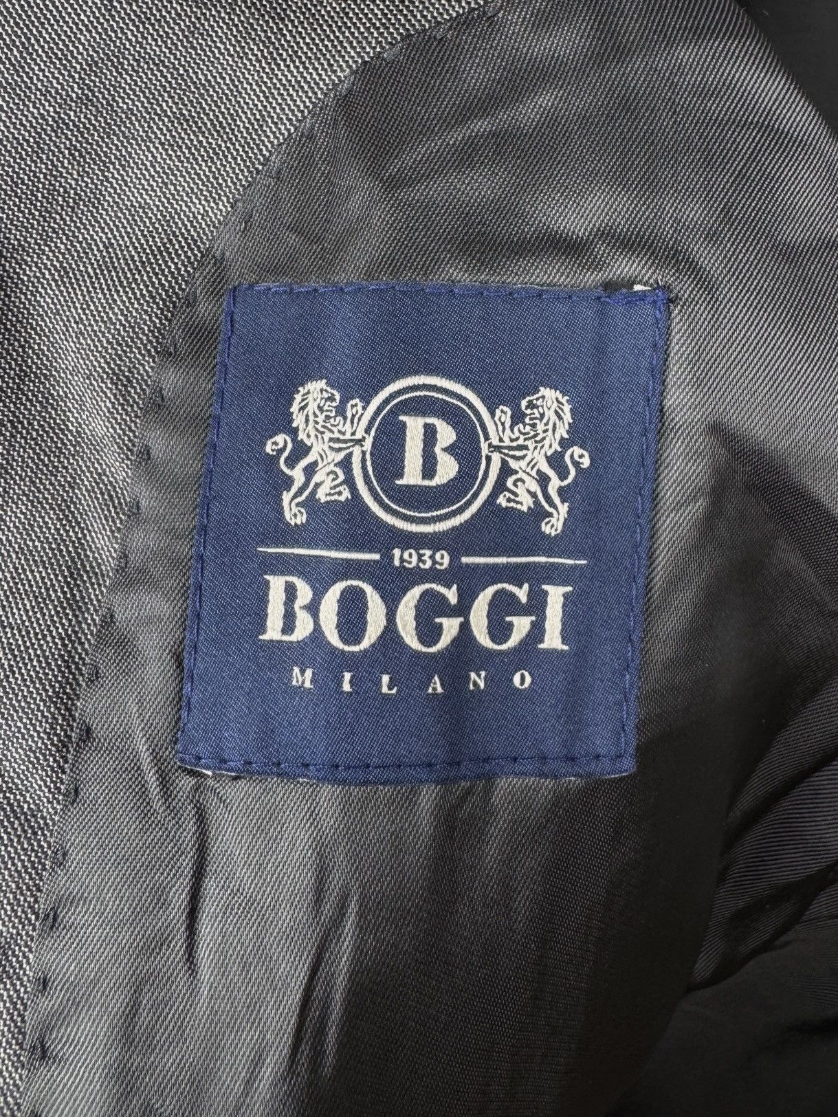Boggi Boggi Milano Grey 110s Wool 2 pieces made in italy suit Size 40R - 10 Thumbnail