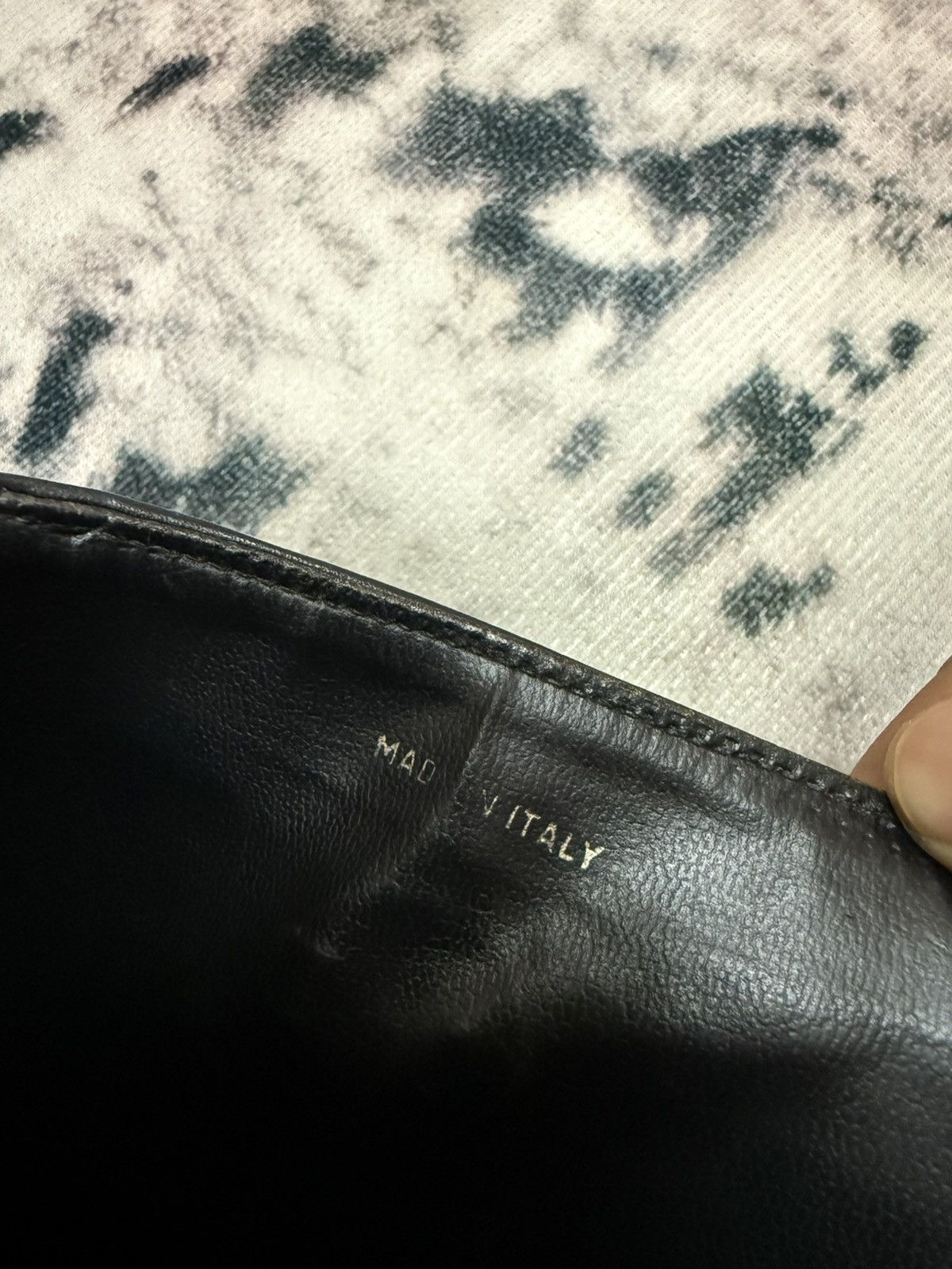 Celine × Designer × Vintage Vintage Celine Black Leather Massenger Bag Size ONE SIZE - 13 Thumbnail