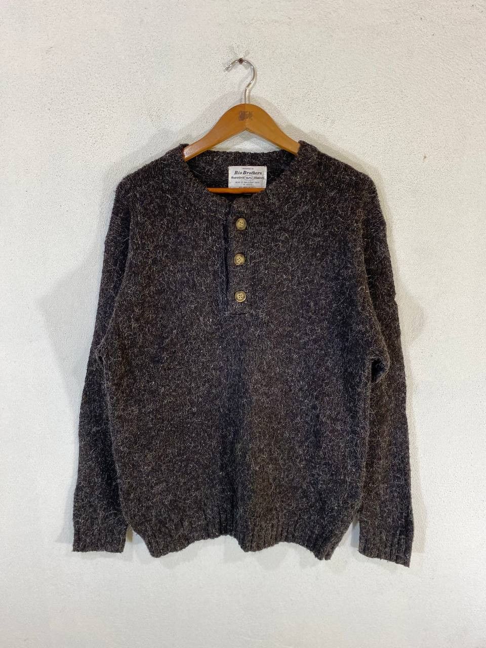 Vintage vintage rio brothers wool sweater nice design Size US L / EU 52-54 / 3 - 1 Thumbnail