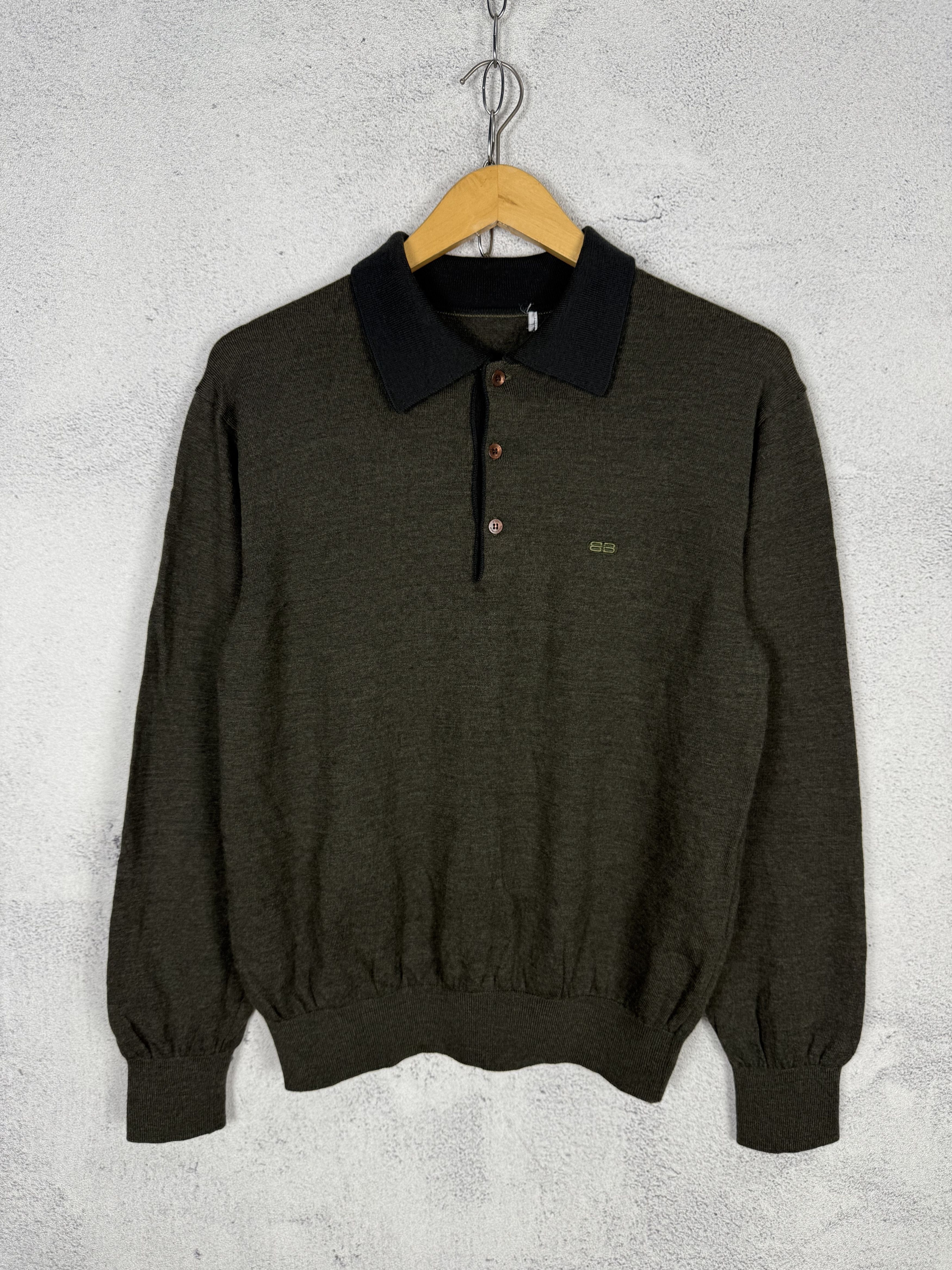 Balenciaga Vintage Balenciaga Golf Sweater Jumper Size US S / EU 44-46 / 1 - 1 Thumbnail