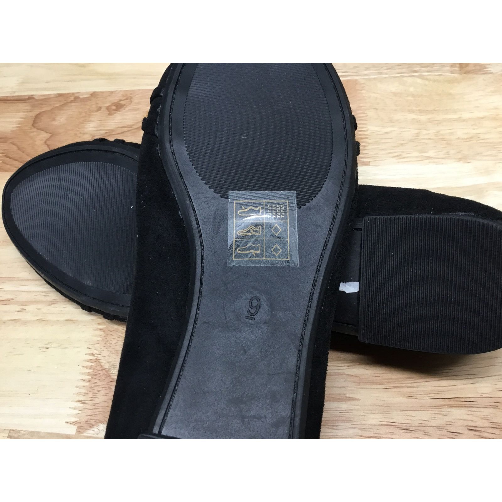 The Unbranded Brand Samilor Women's 9 Black Suede Slip-On Casual Ballet Flats Size US 9 / IT 39 - 7 Thumbnail