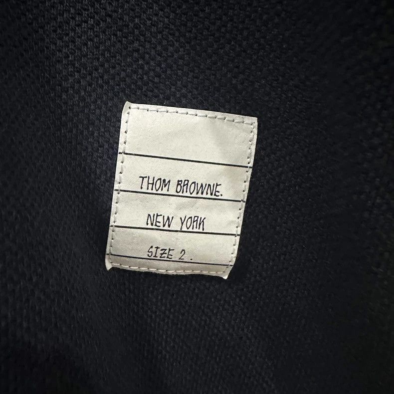 Thom Browne Thom Browne Sea blue back color Polo short sleeves Size US M / EU 48-50 / 2 - 3 Thumbnail