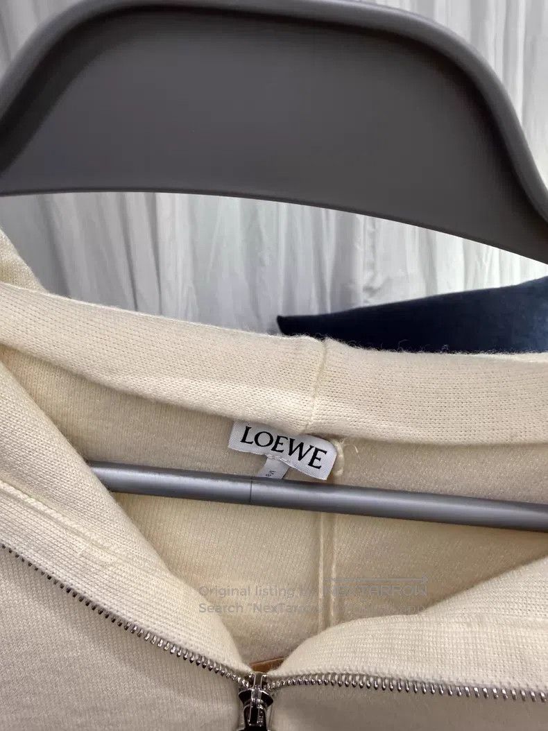 Loewe Loewe Big Logo Embroidered Zipper Jacket Size S / US 4 / IT 40 - 3 Thumbnail