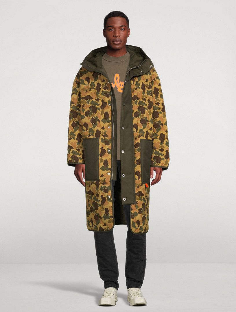 Palm Angels o1y0325 Shell Hooded Jacket in Military Orange Size US L / EU 52-54 / 3 - 5 Thumbnail
