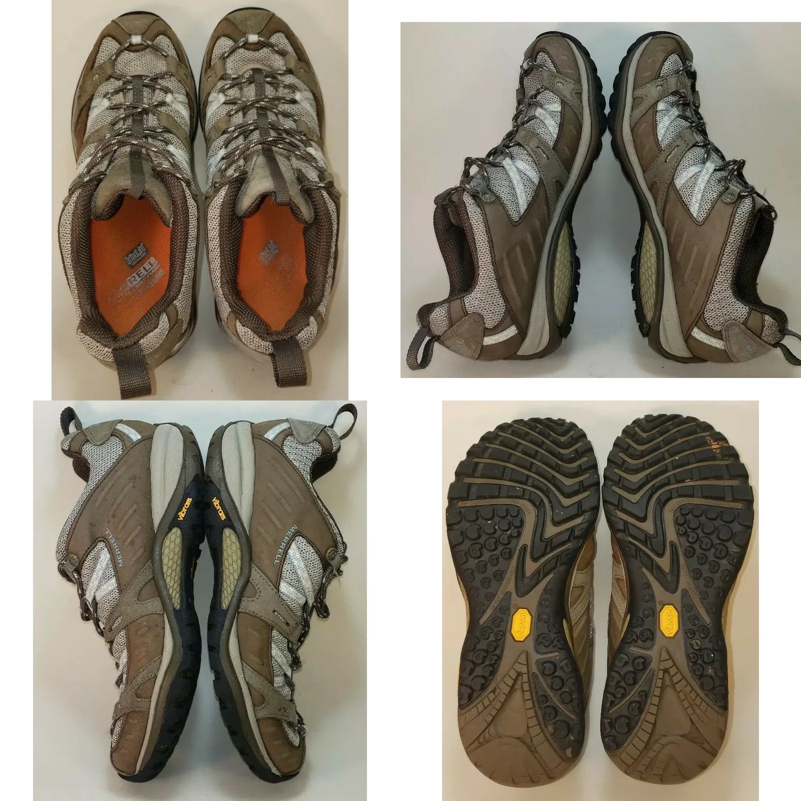 Merrell Merrell Siren Sport Low Top Hiking Shoes Womens Size 8.5 Olive Brown Gray J16962 Size M / US 6-8 / IT 42-44 - 8 Thumbnail
