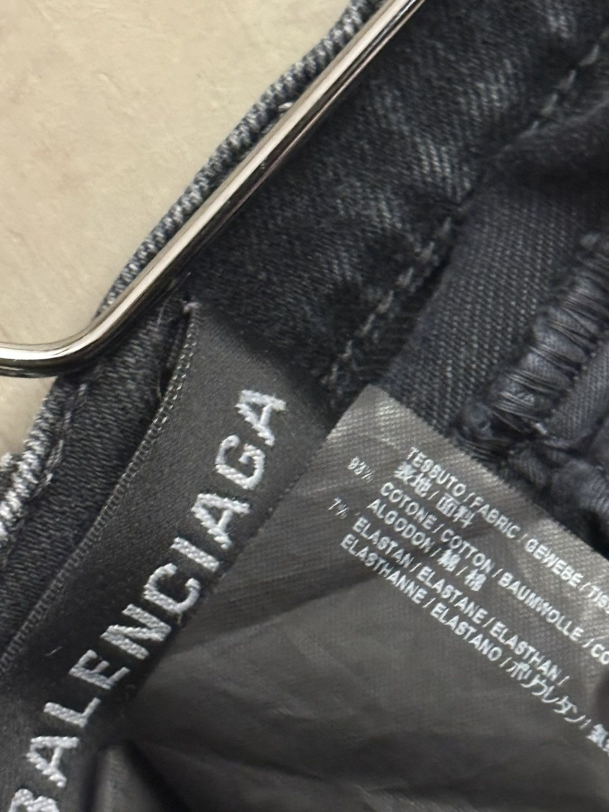 Balenciaga Demna Balenciaga fadded grey skinny denim pants 28 men Size US 28 / EU 44 - 5 Thumbnail