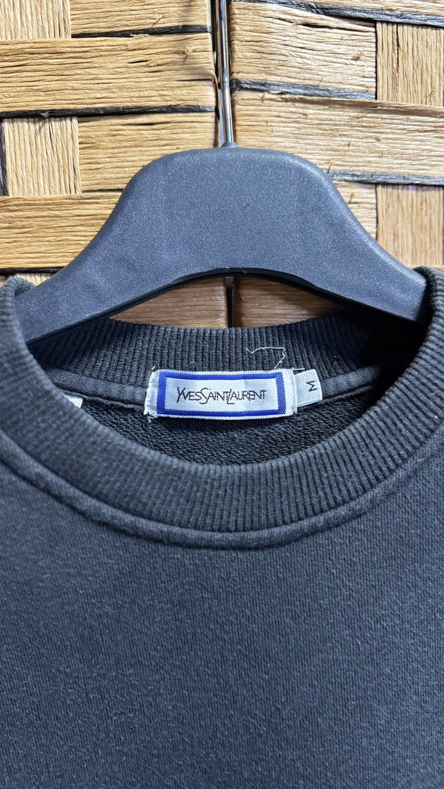 Vintage × Yves Saint Laurent Vintage Yves Saint Laurent Crewneck Sweatshirt Size US S / EU 44-46 / 1 - 4 Thumbnail