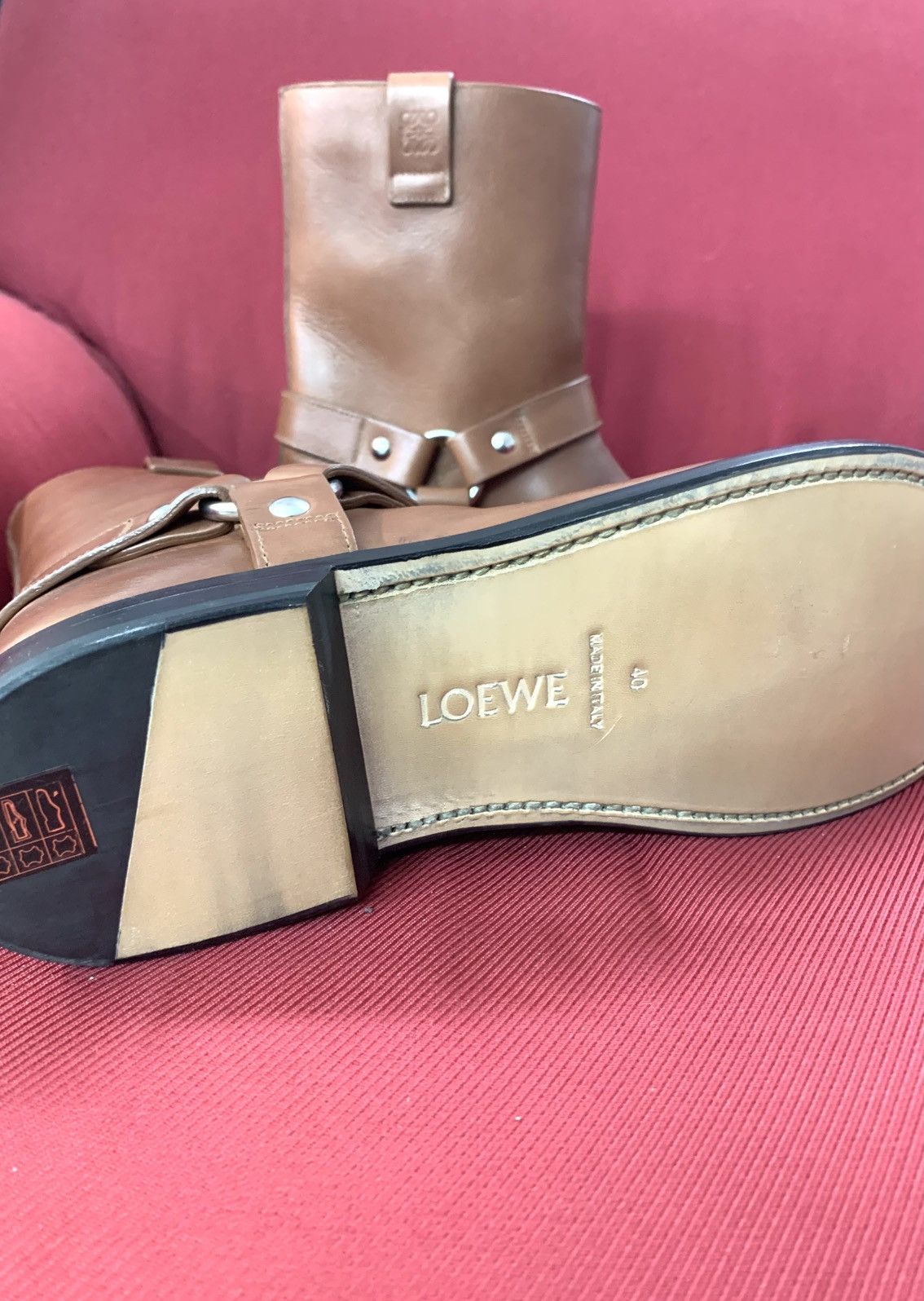 Loewe Loewe Campo Biker Boots Size US 7 / EU 40 - 4 Thumbnail