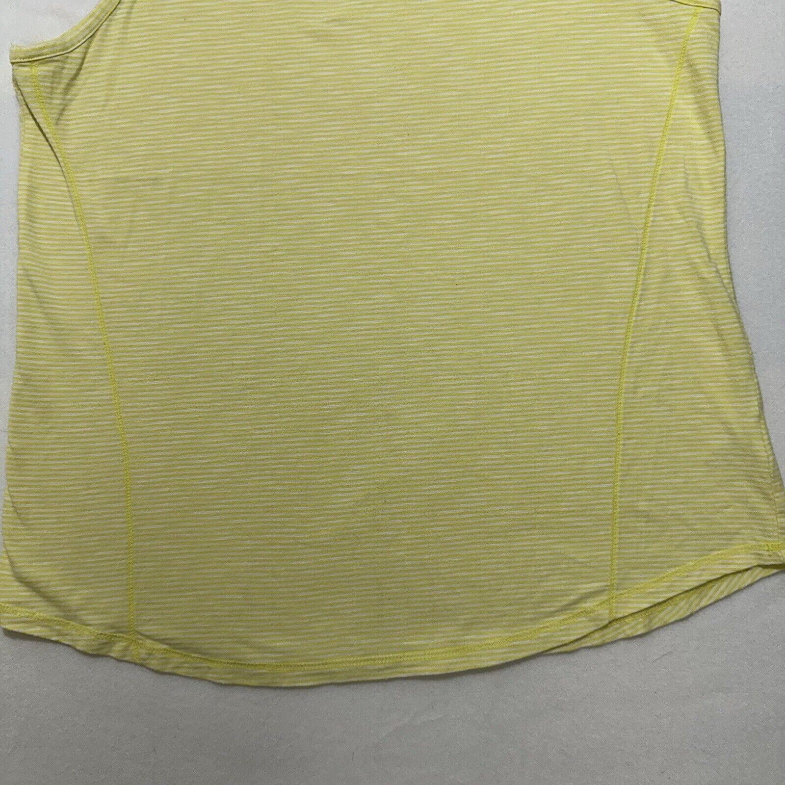 Other Talbots Hello Saturday Large Yellow Stripe Pullover Tank Top Size L / US 10 / IT 46 - 7 Thumbnail
