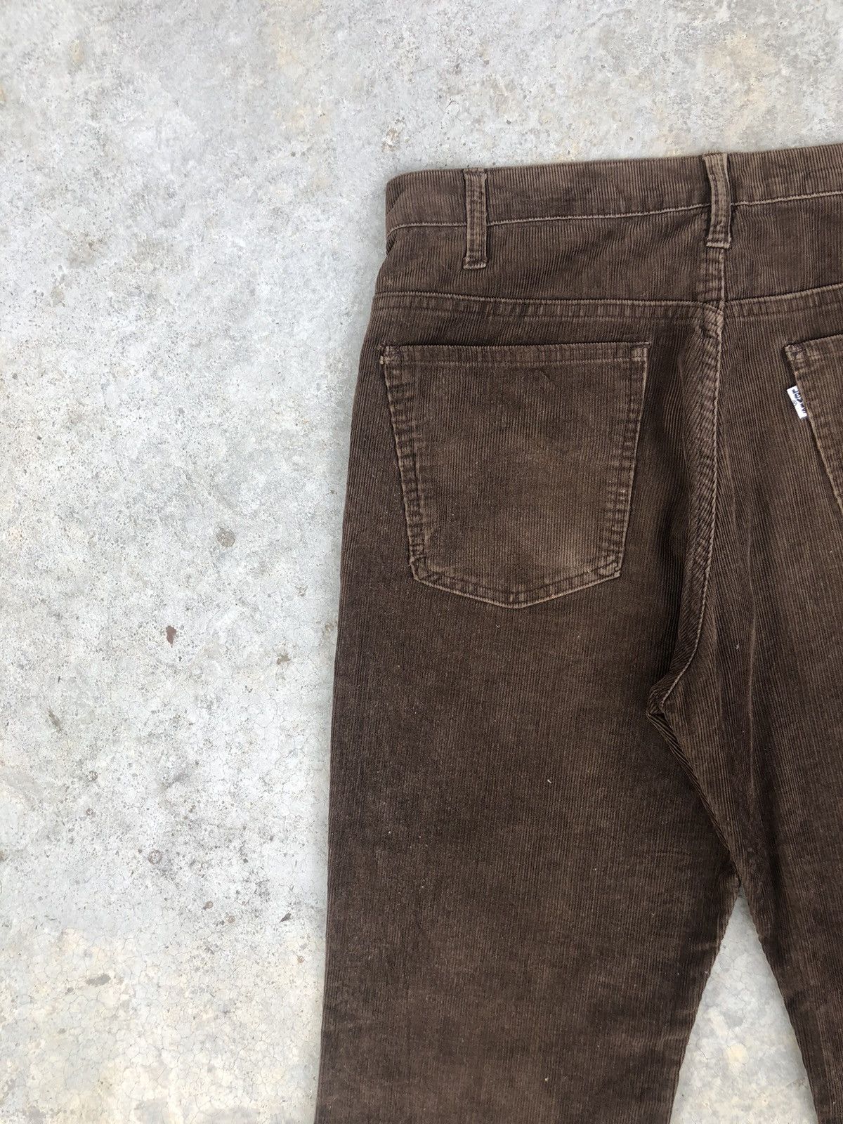 Levi's Vintage 70’s Levi’s Flared Jeans Corduroy Pants 646 Size US 33 - 9 Thumbnail