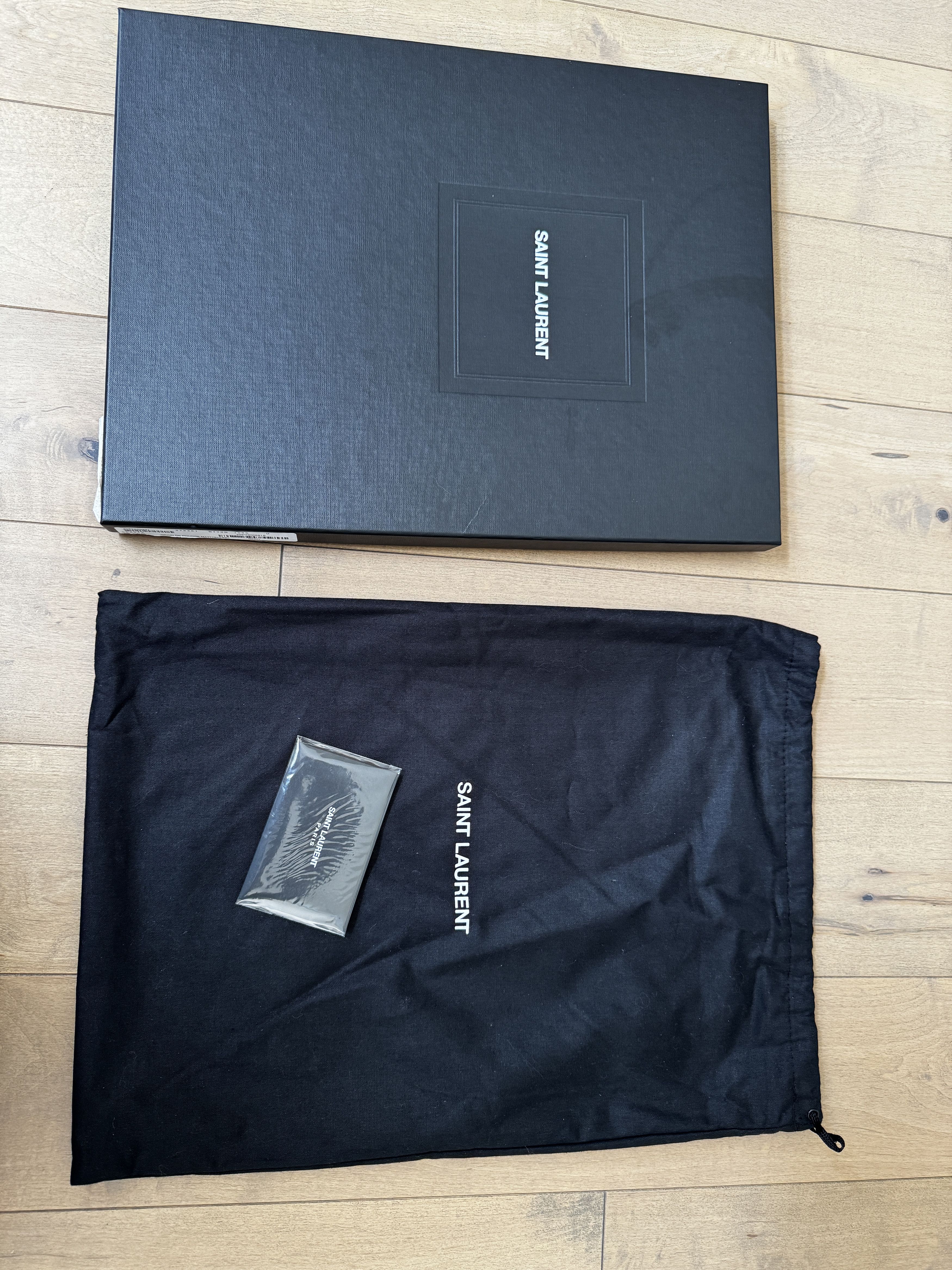 Saint Laurent Paris Saint Laurent Document Holder Leather Pouch - Large Size Size ONE SIZE - 7 Thumbnail