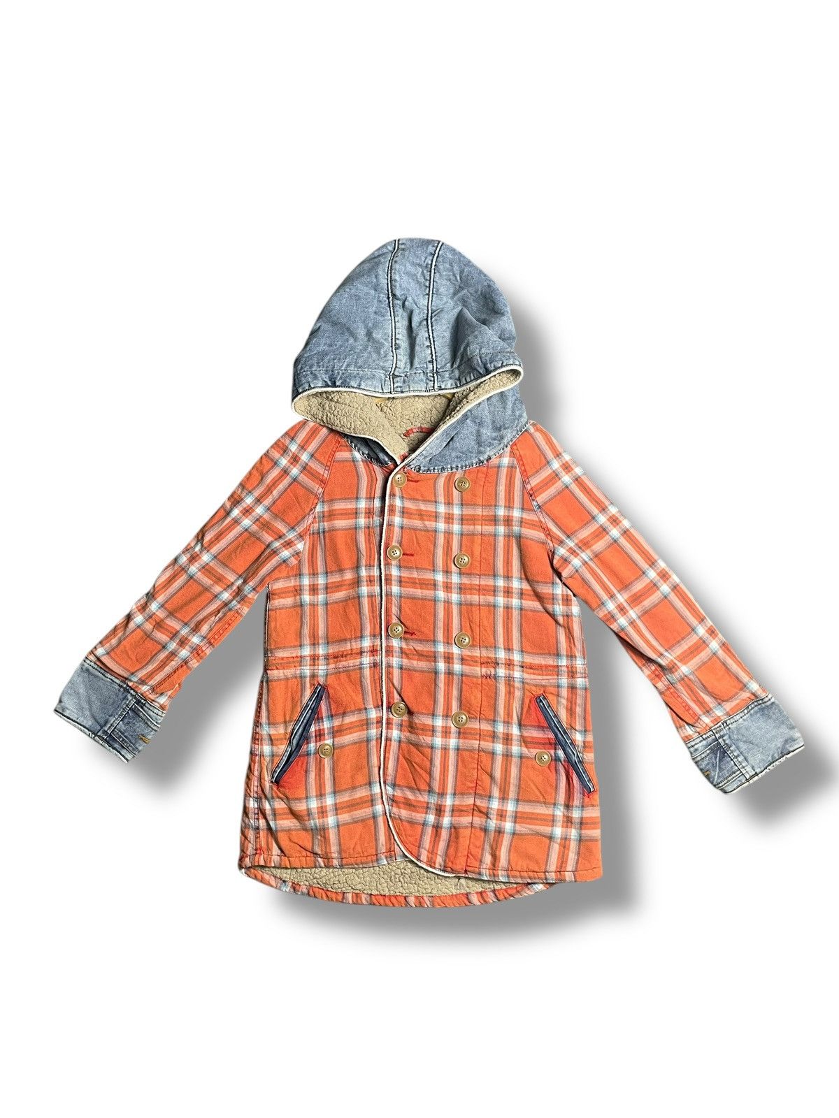Japanese Brand Authentic Cube Sugar Hooded Long Sleeve (25) Size US M / EU 48-50 / 2 - 1 Thumbnail
