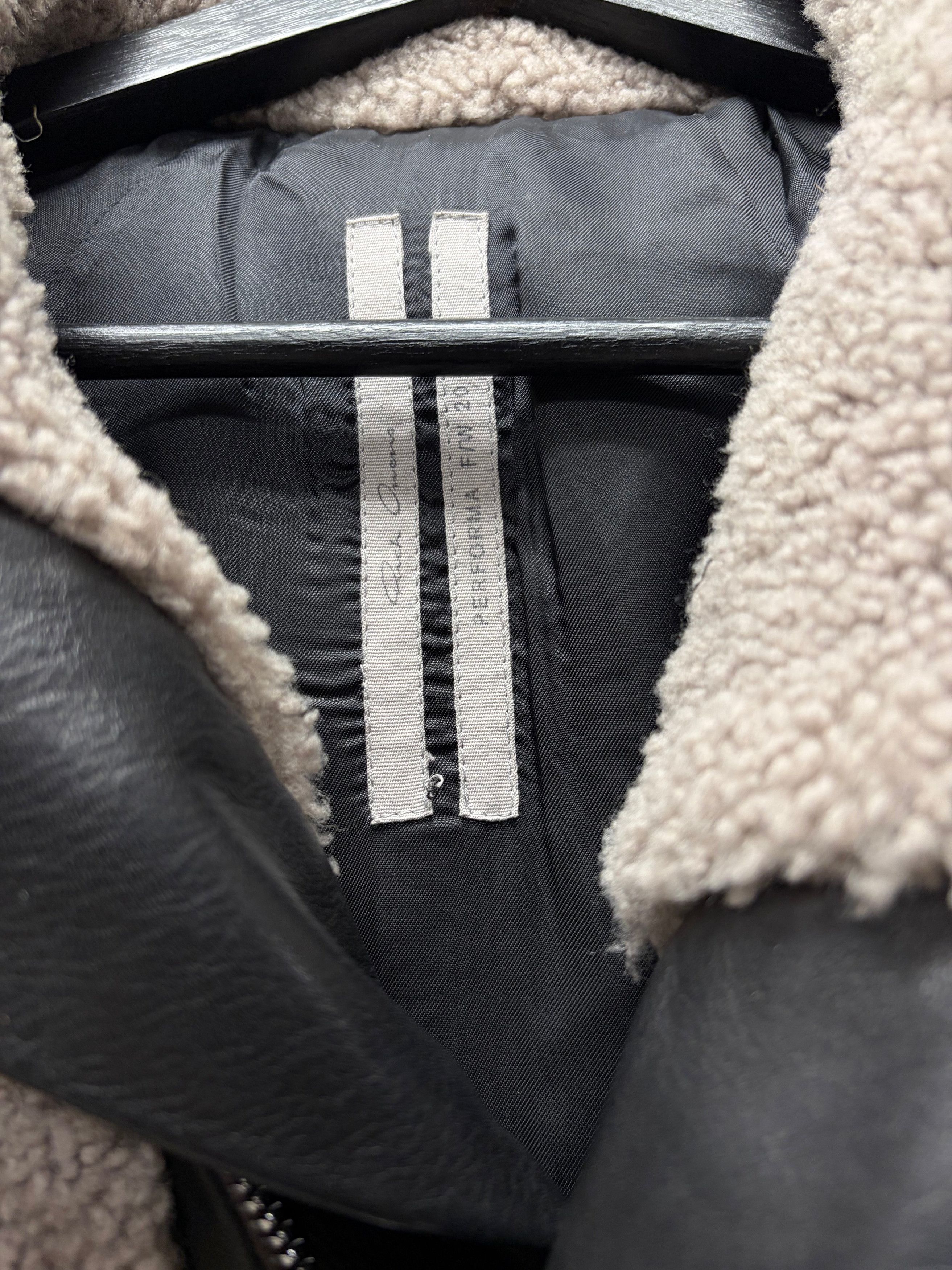 Rick Owens AW2020 Rick Owens ‘Performa’ Shearling/Leather ‘Keith’ Jacket Size US XS / EU 42 / 0 - 5 Thumbnail