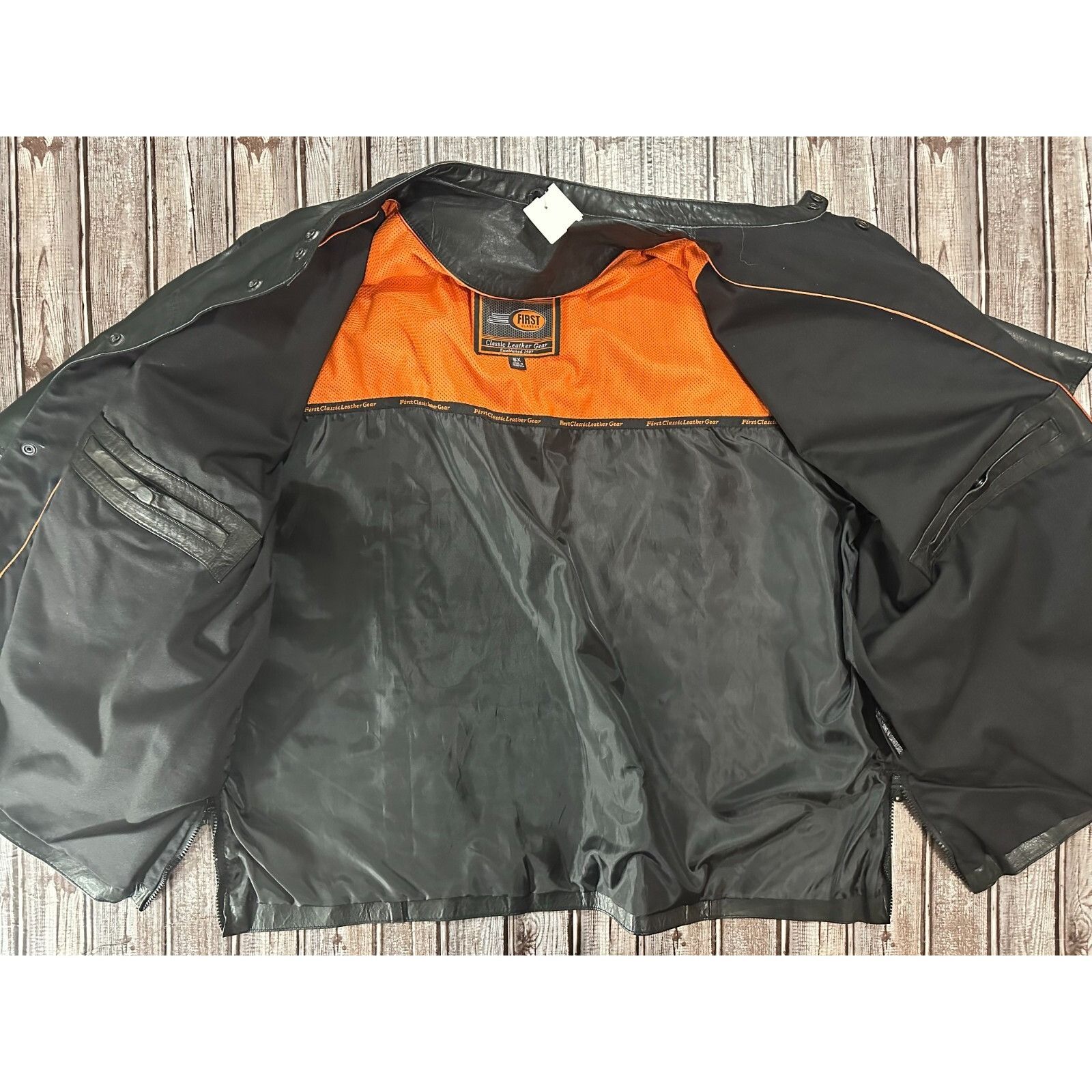 Other First Classics Leather gear Biker short slleve Shirt Size 5X Size US XXL / EU 58 / 5 - 2 Thumbnail