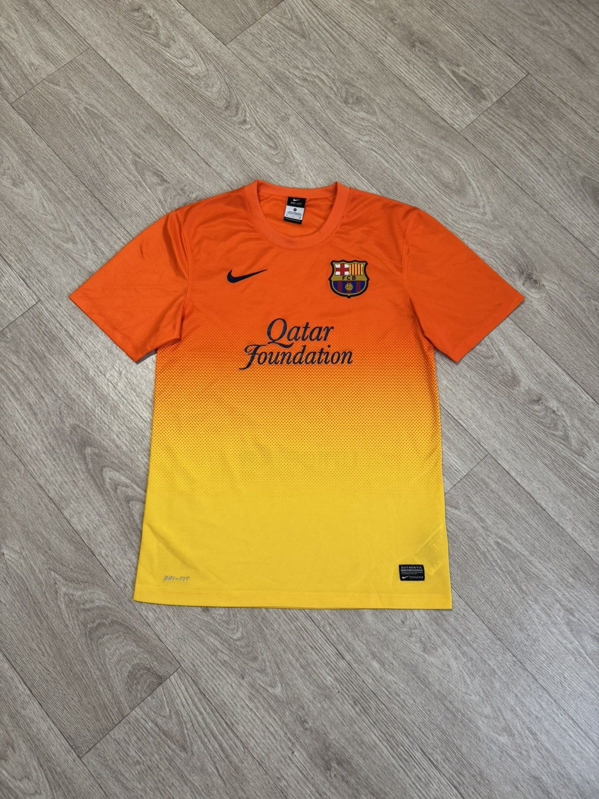 Nike 🔷Vintage Nike Barcelona 2012/13 Soccer jersey🔷 Size US S / EU 44-46 / 1 - 1 Thumbnail