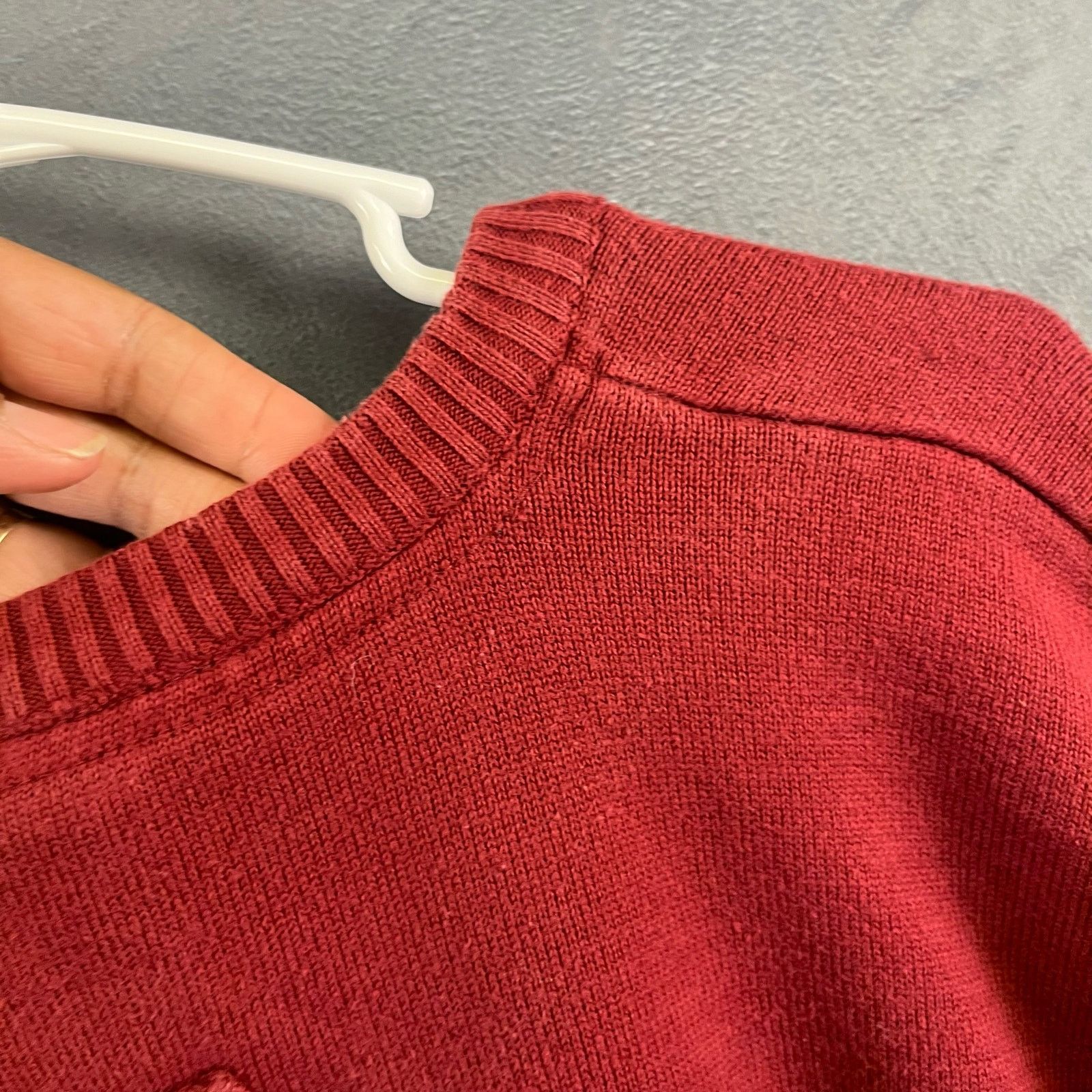 LRG Mens 4XL Vintage LRG Slow & Low Sweater Maroon Embroidered Size US XXL / EU 58 / 5 - 13 Thumbnail