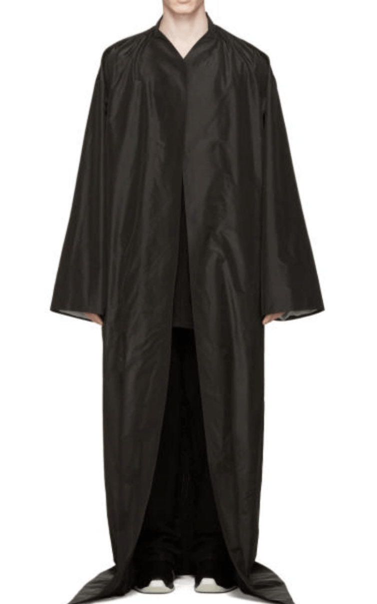 Rick Owens Rare Rick Owens Walrus Beach Coat Black Size US S / EU 44-46 / 1 - 4 Thumbnail