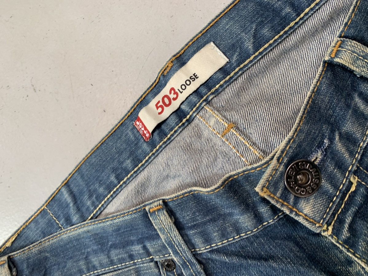 Levi's Vintage Levi’s buckle belt jeans denim Size US 38 / EU 54 - 5 Thumbnail