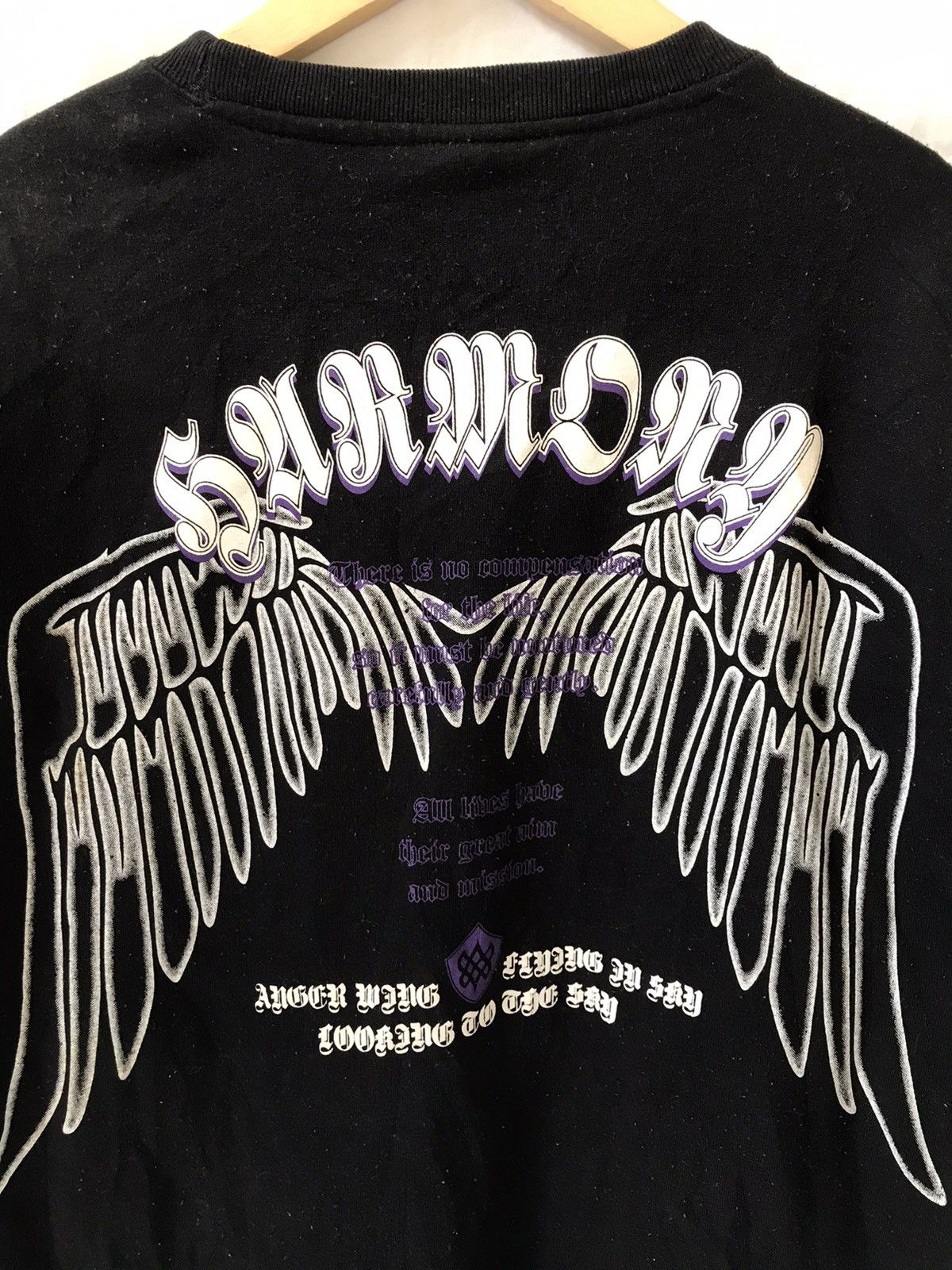 If Six Was Nine 2000s The Breakers Gothic Poem Sweatshirt Size US L / EU 52-54 / 3 - 3 Thumbnail