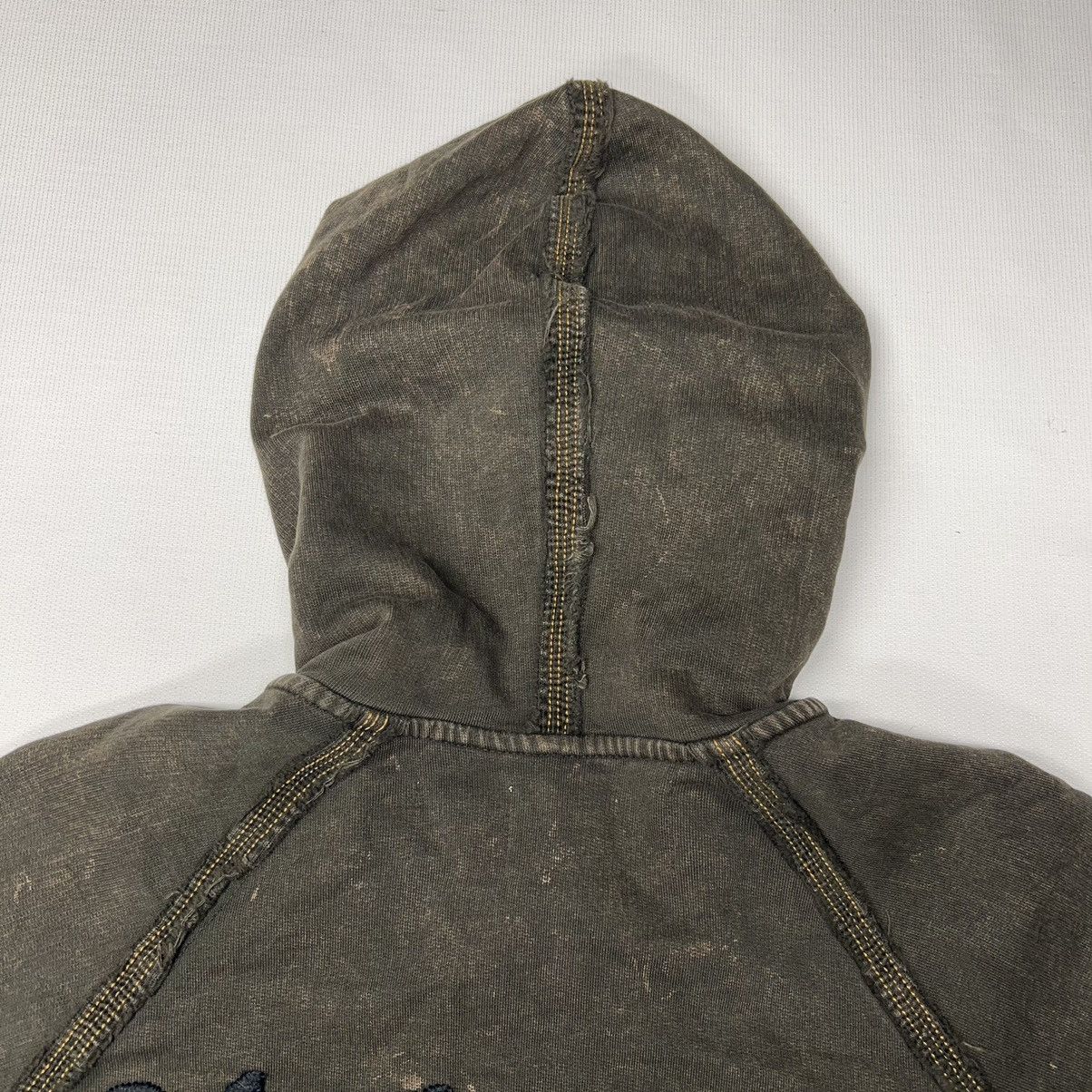 If Six Was Nine × Japanese Brand × Salvage Salvage Hoodie Y2K Skull Cross Wing Japanese Sweatshirt Size US L / EU 52-54 / 3 - 19 Thumbnail