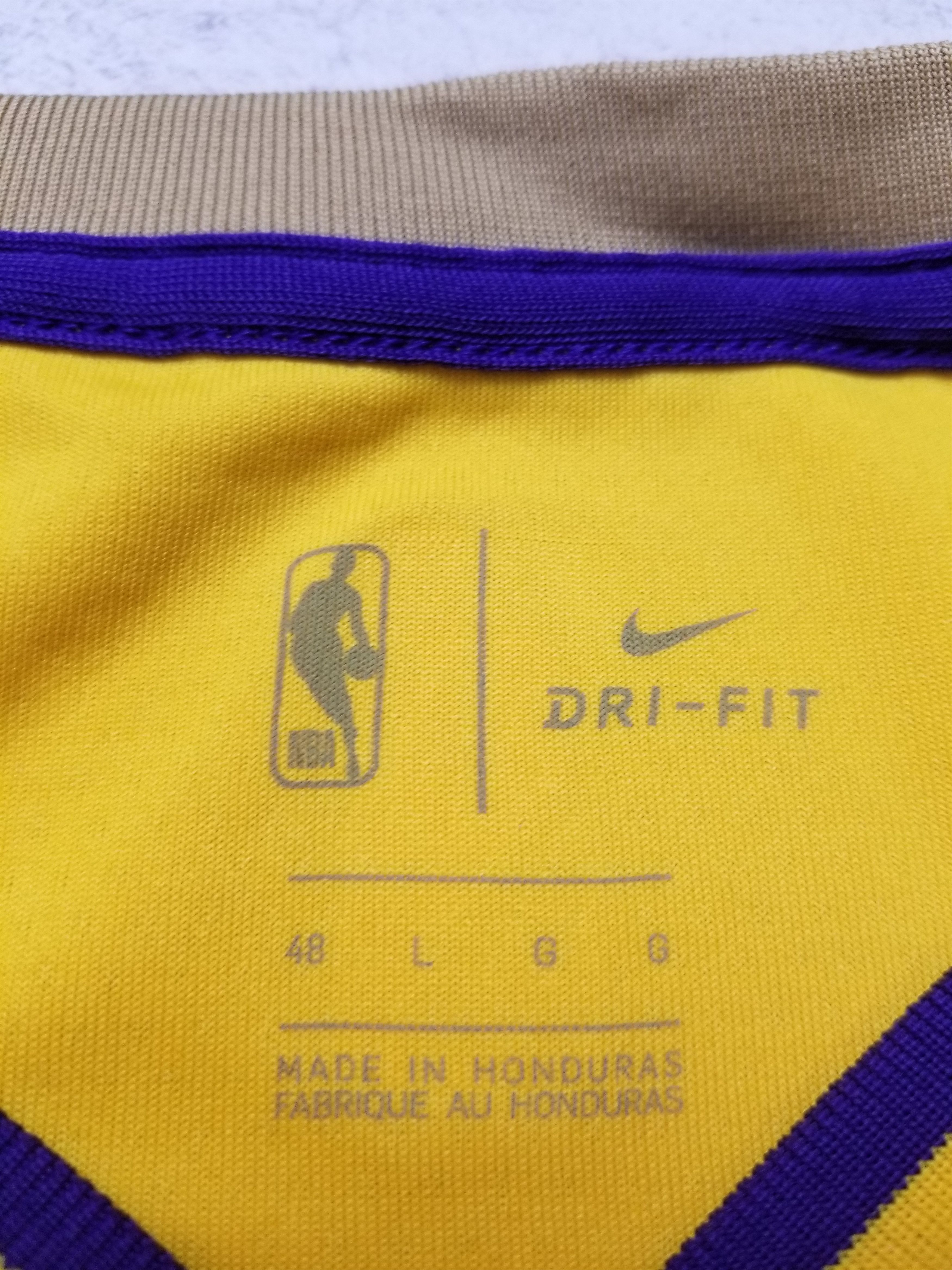 Nike Nike Los Angels Lakers NBA Swingman Blank Jersey AV4647-728 Size US L / EU 52-54 / 3 - 13 Thumbnail