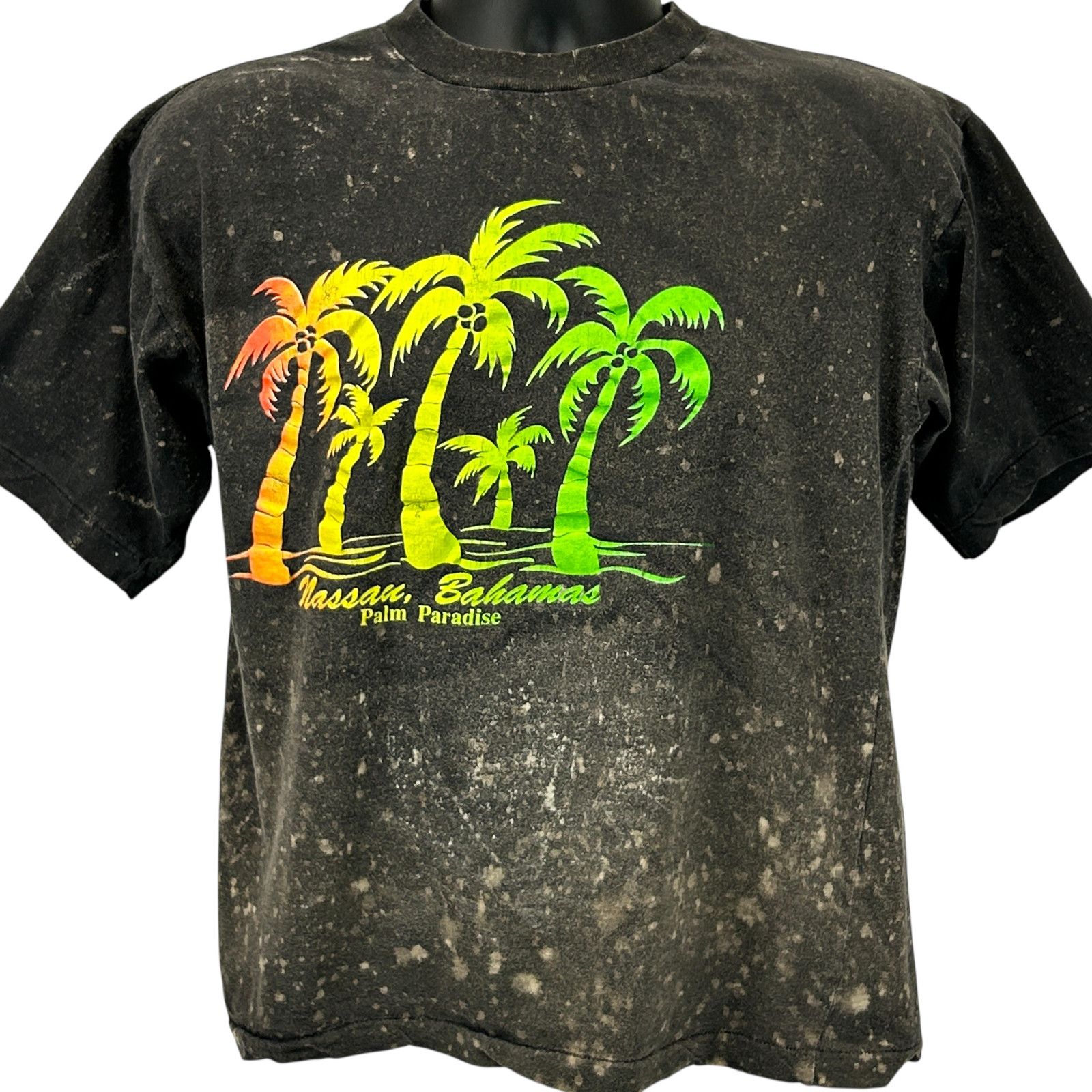 Vintage Vintage Nassau Bahamas T Shirt Mens S Small Black 80s 90s Size US S / EU 44-46 / 1 - 1 Thumbnail