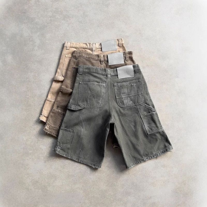 Vintage Skate Hiphop Cargo Shorts Size US 31 - 5 Thumbnail