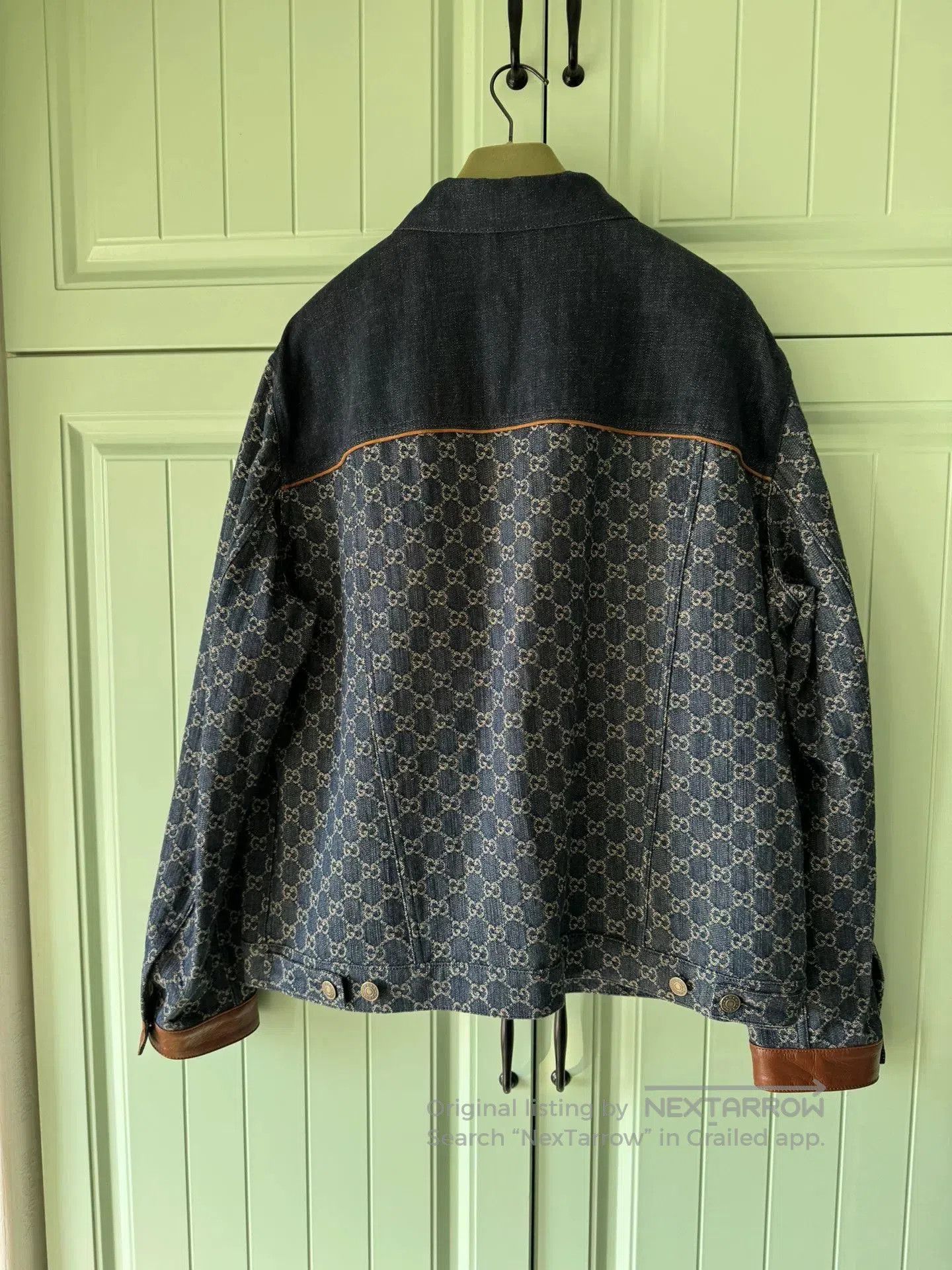 Gucci Gucci GG Denim Jacket, Size 50. Size US M / EU 48-50 / 2 - 2 Thumbnail
